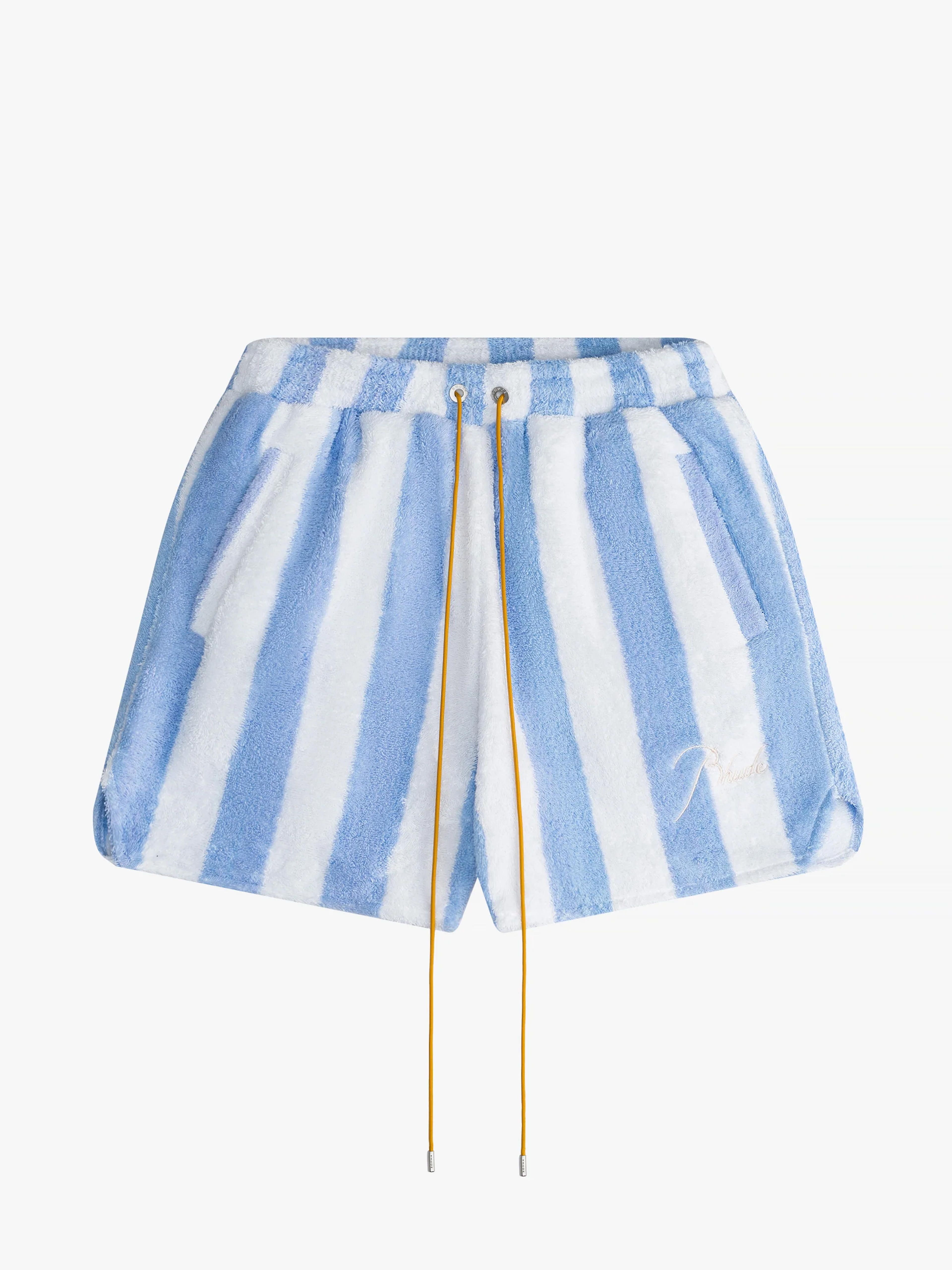 STRIPED LOOP TERRY SHORT – R H U D E