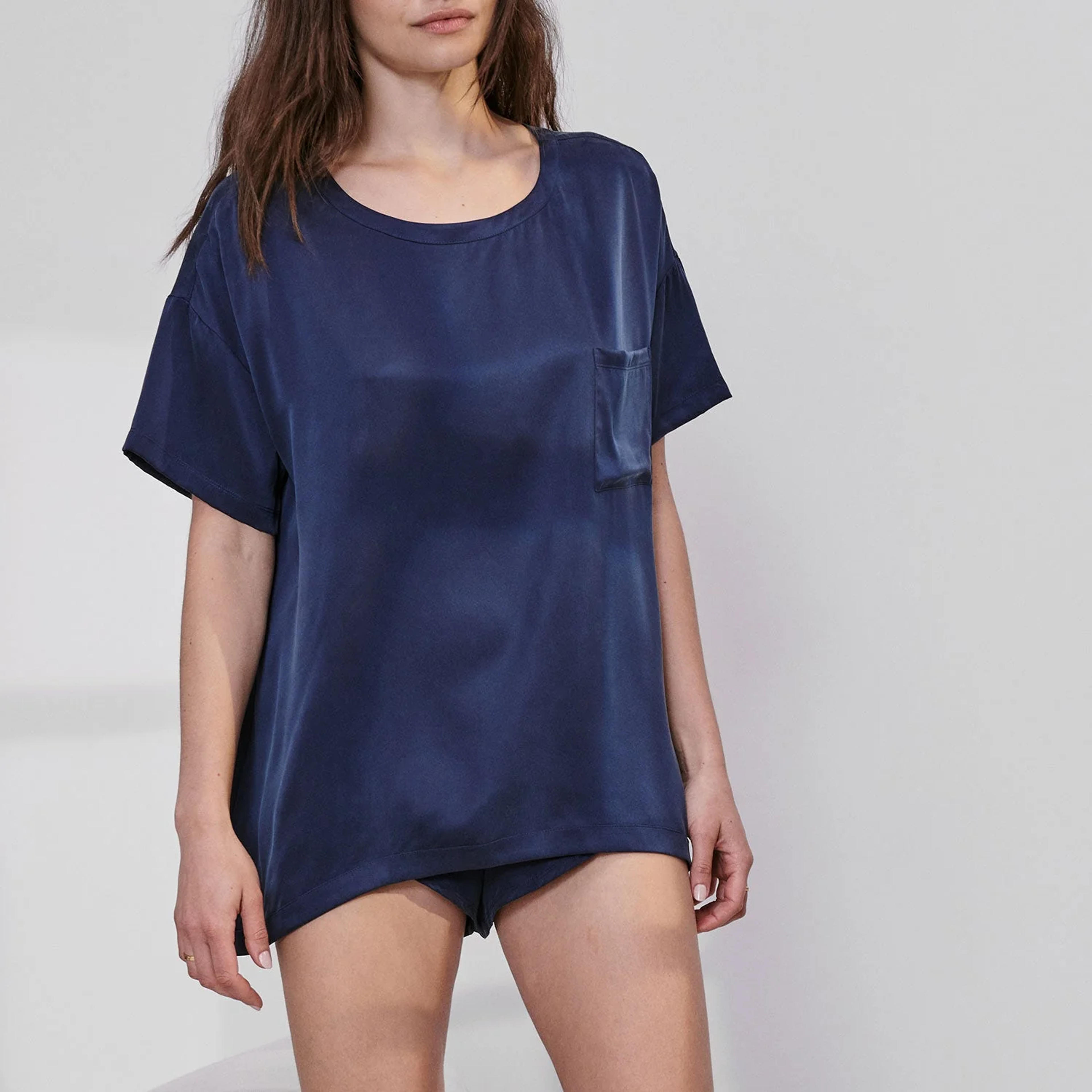 Washable Silk Tee Set - Lunya