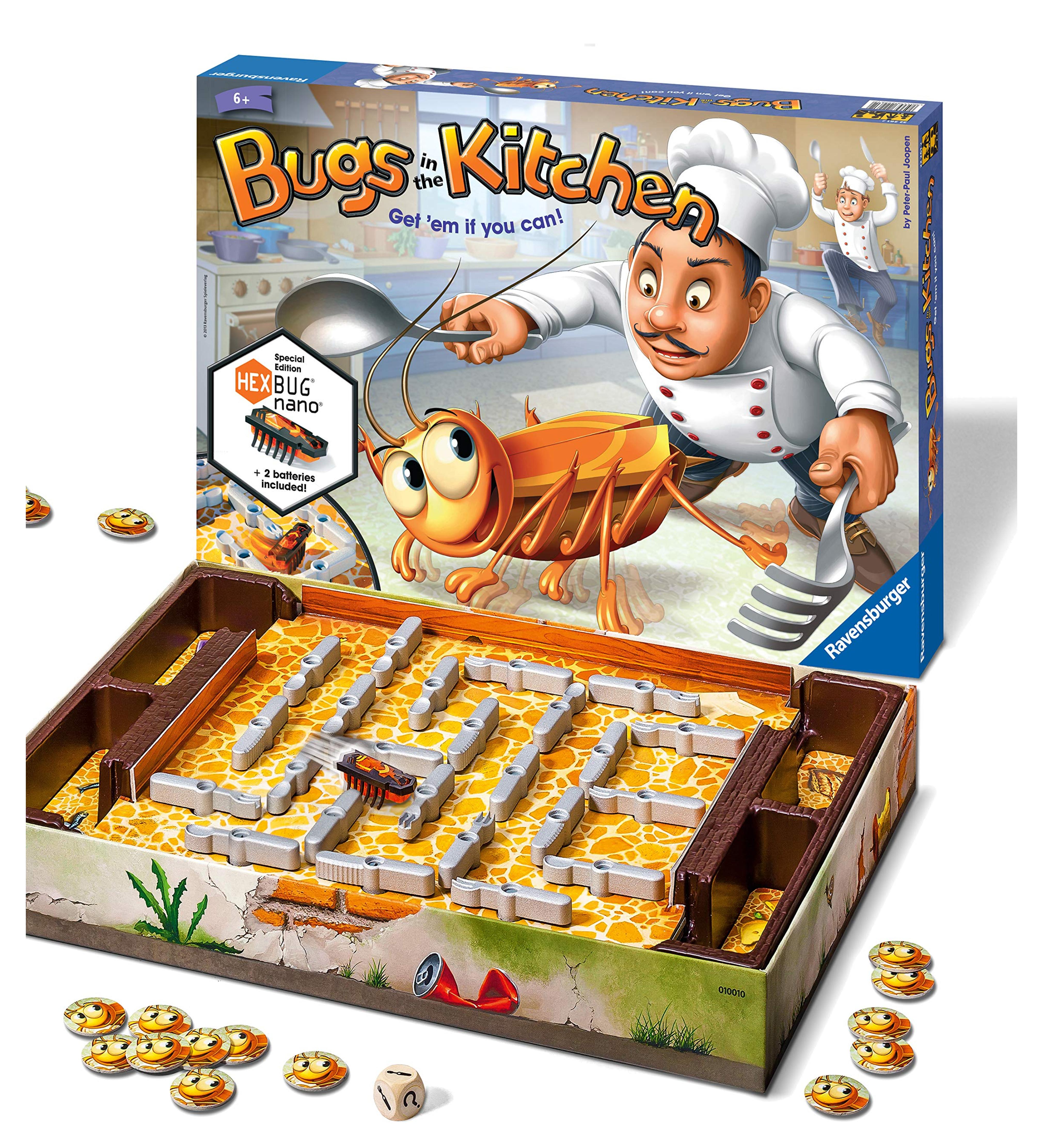 Amazon.com: Bugs in the Kitchen - Children's Board Game, Standard : Everything Else