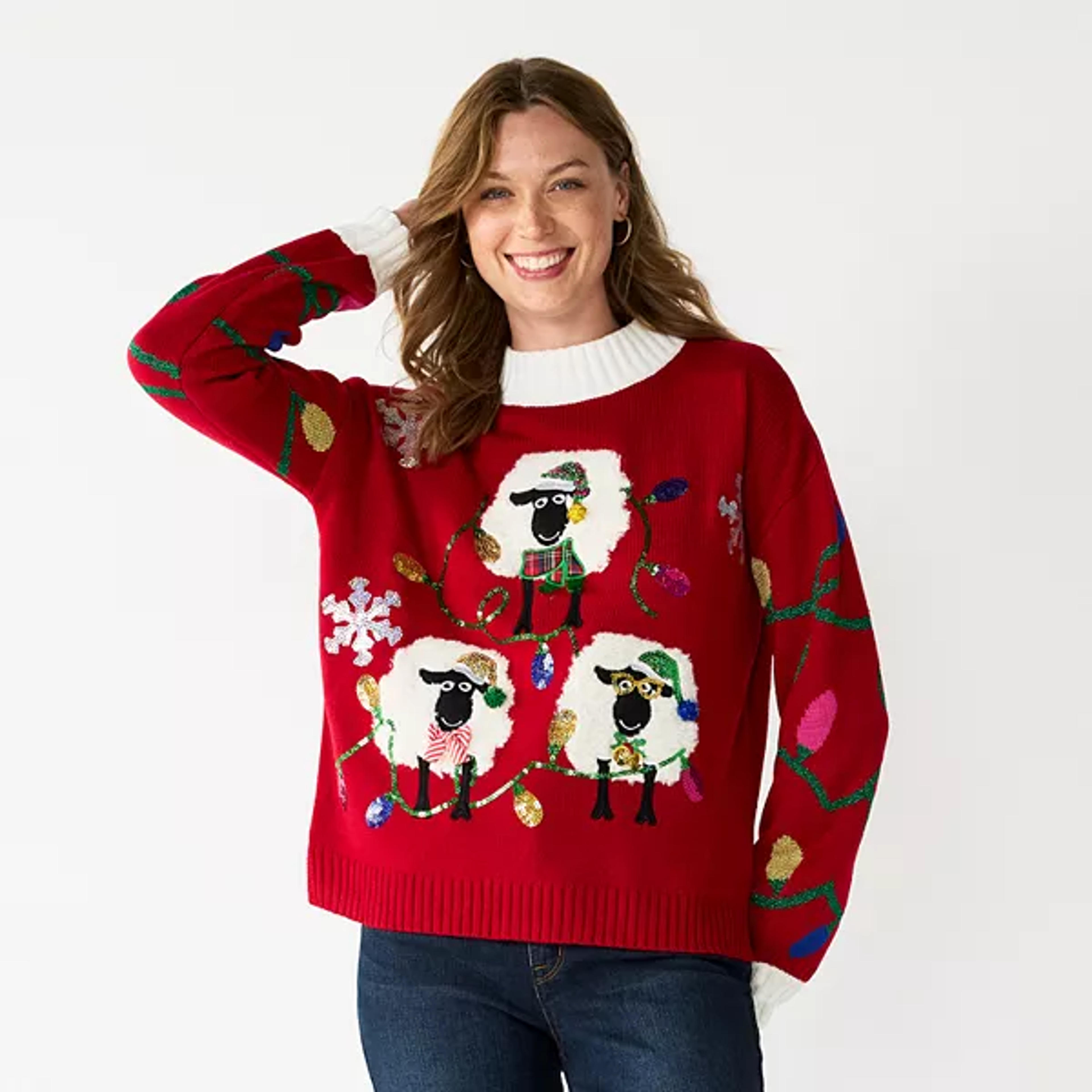 Women's Celebrate Together™ Mockneck Christmas Sweater