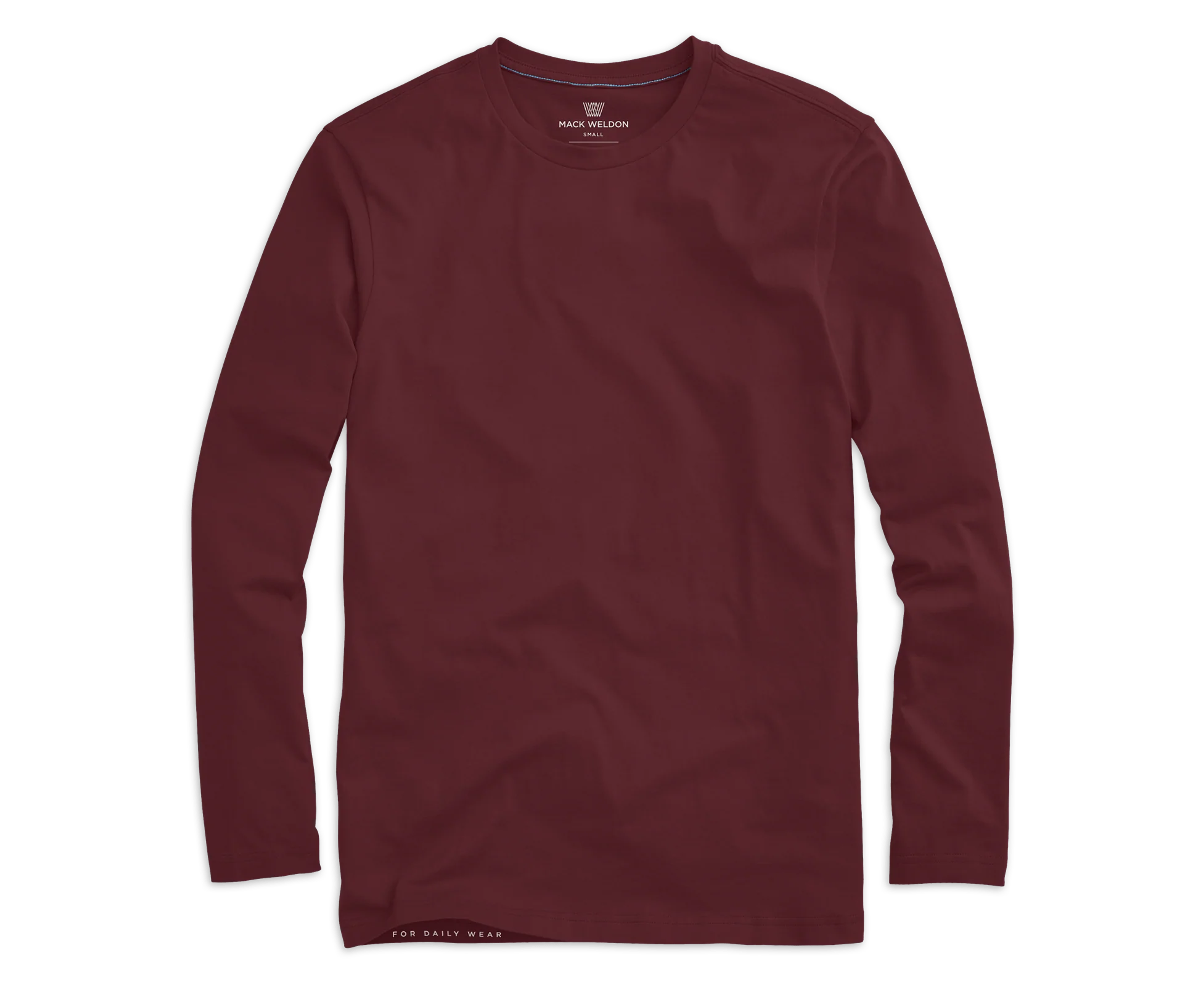 Pima Long Sleeve T-Shirt Winestain - S