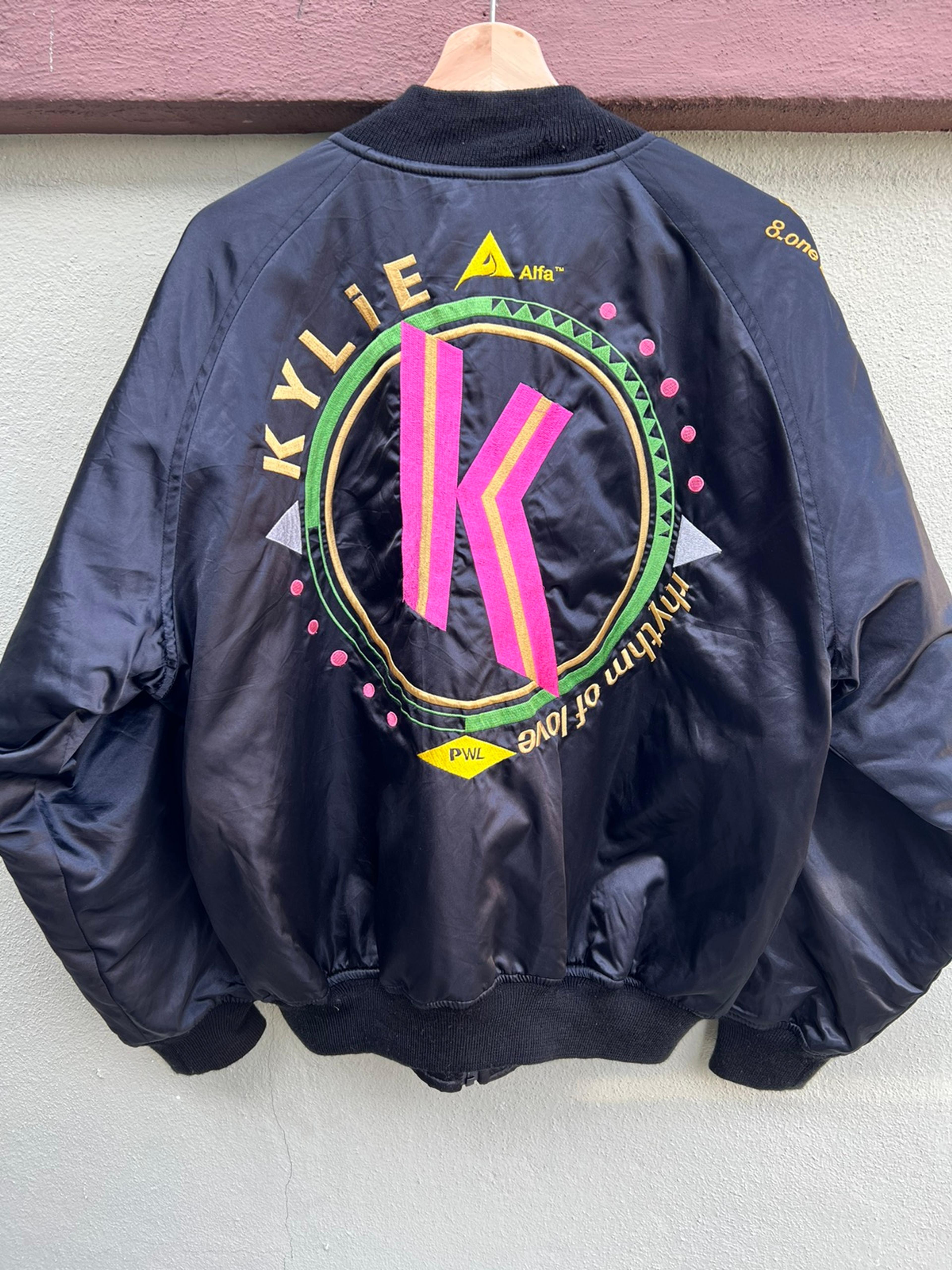 Vintage Rare Kylie Minogue Tour 1991 Bomber Jacket