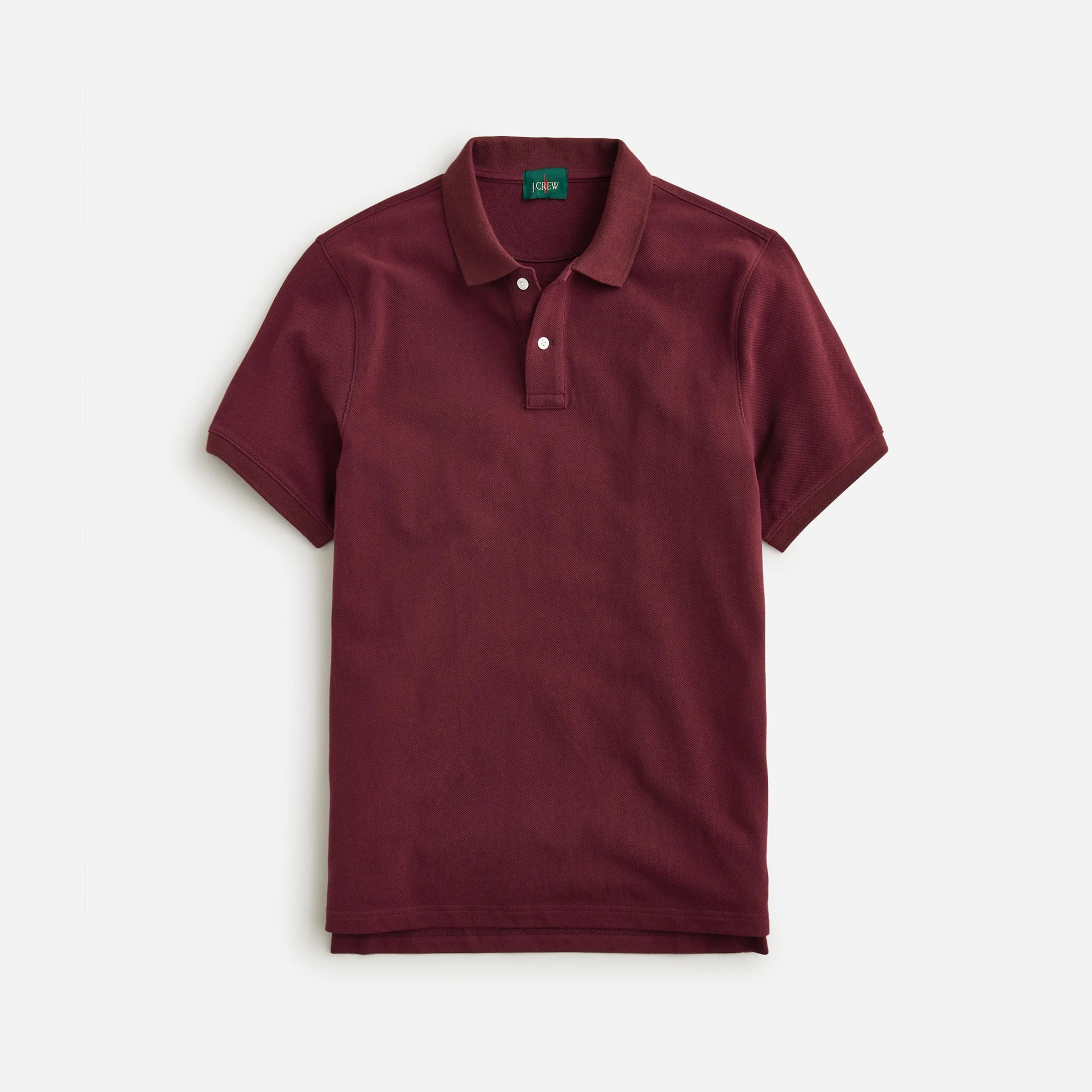 J.Crew: Classic Piqué Polo Shirt For Men