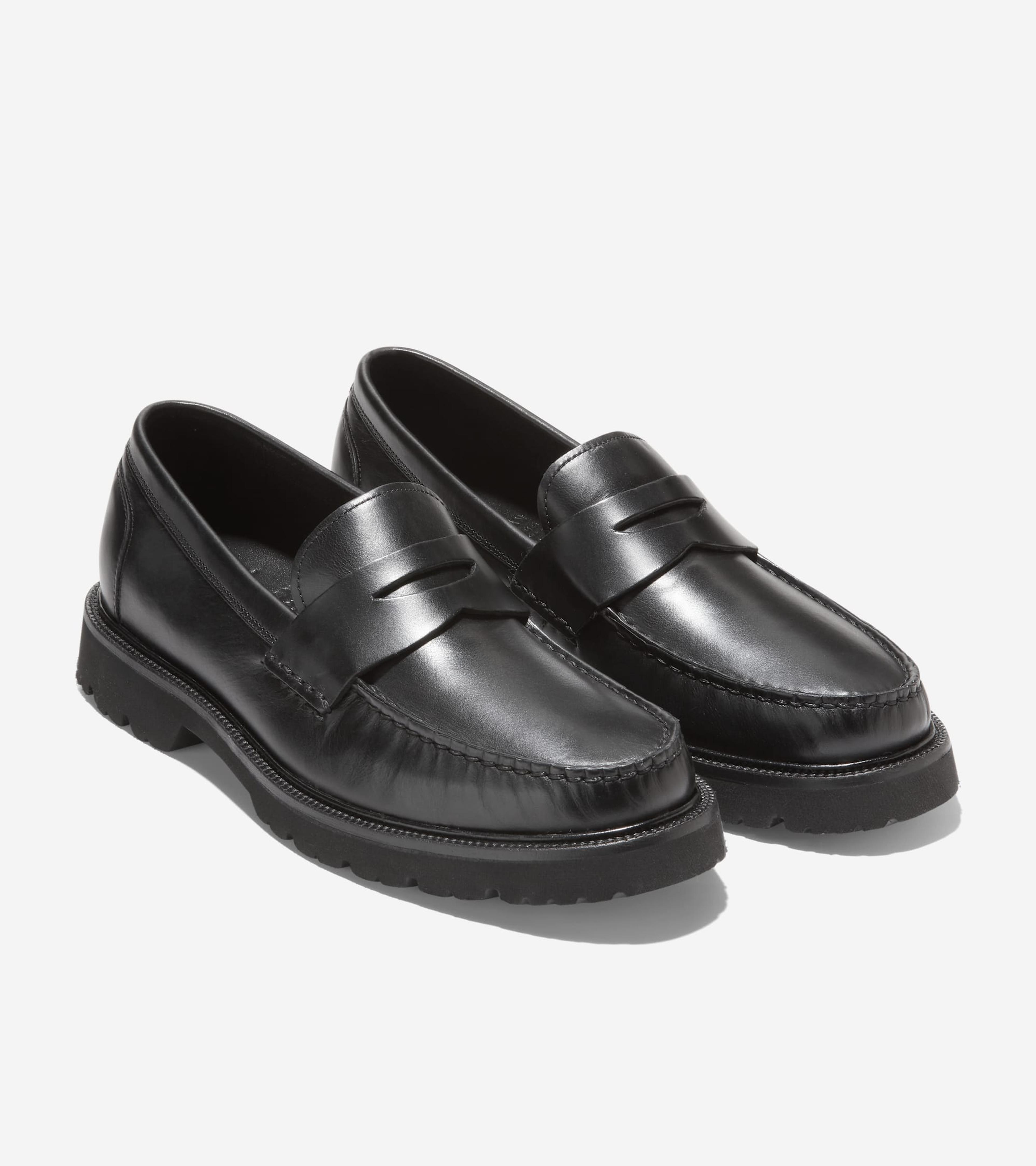 Men's American Classics Penny Loafer in Black | Cole Haan