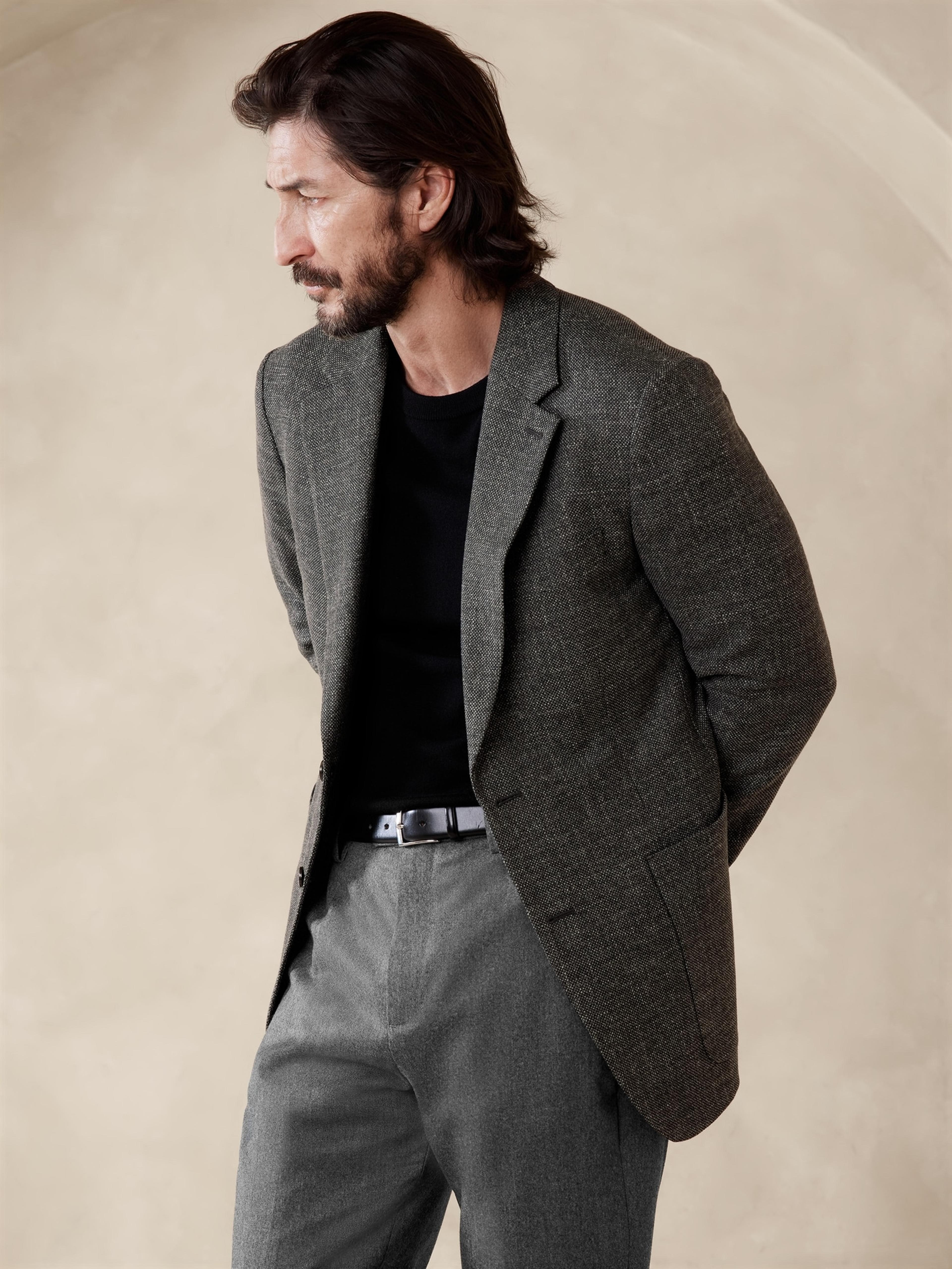 Modena Tweed Suit Jacket | Banana Republic