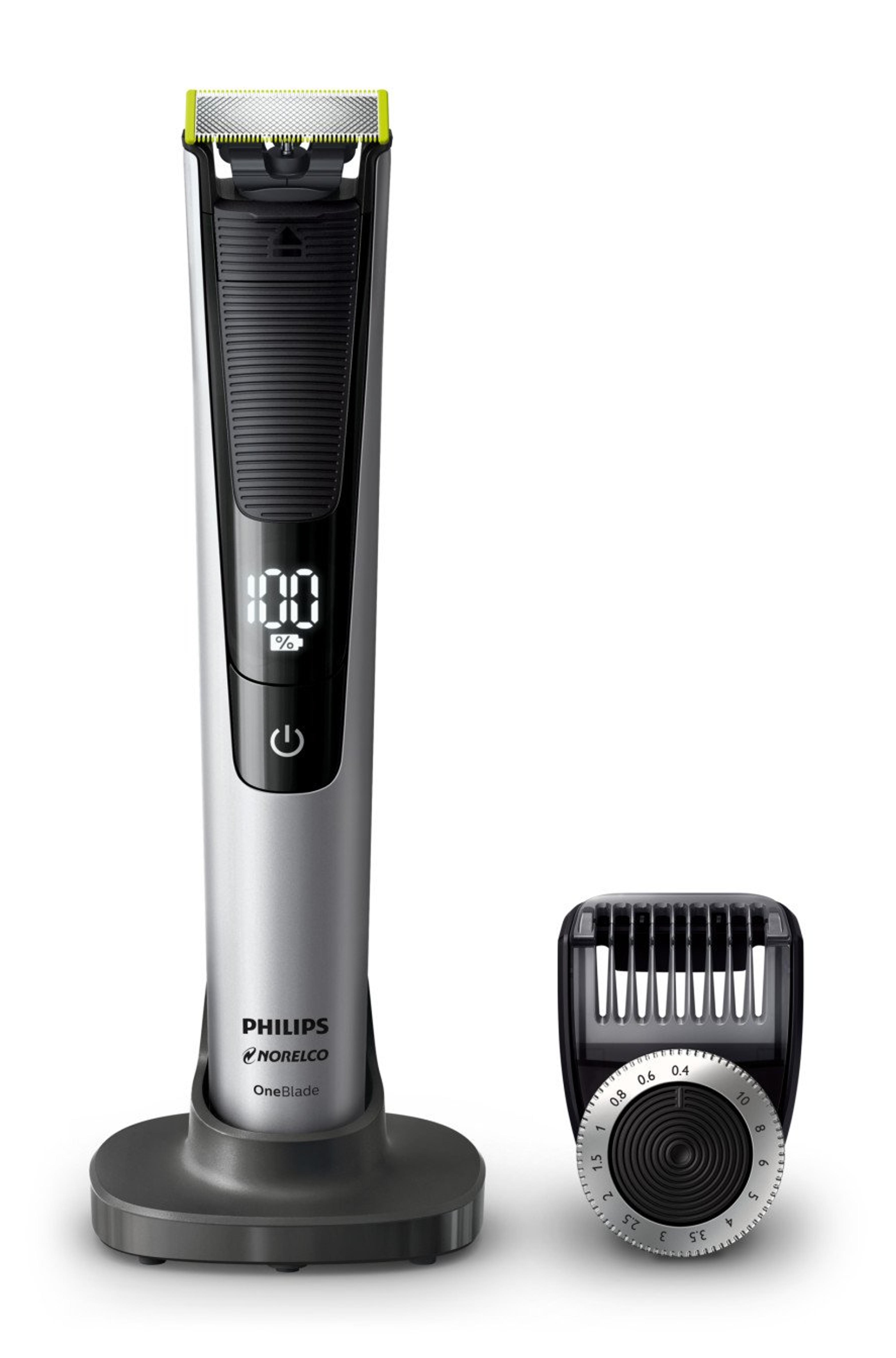 Philips Norelco Oneblade QP6520/70 Pro Hybrid Electric Trimmer and Shaver