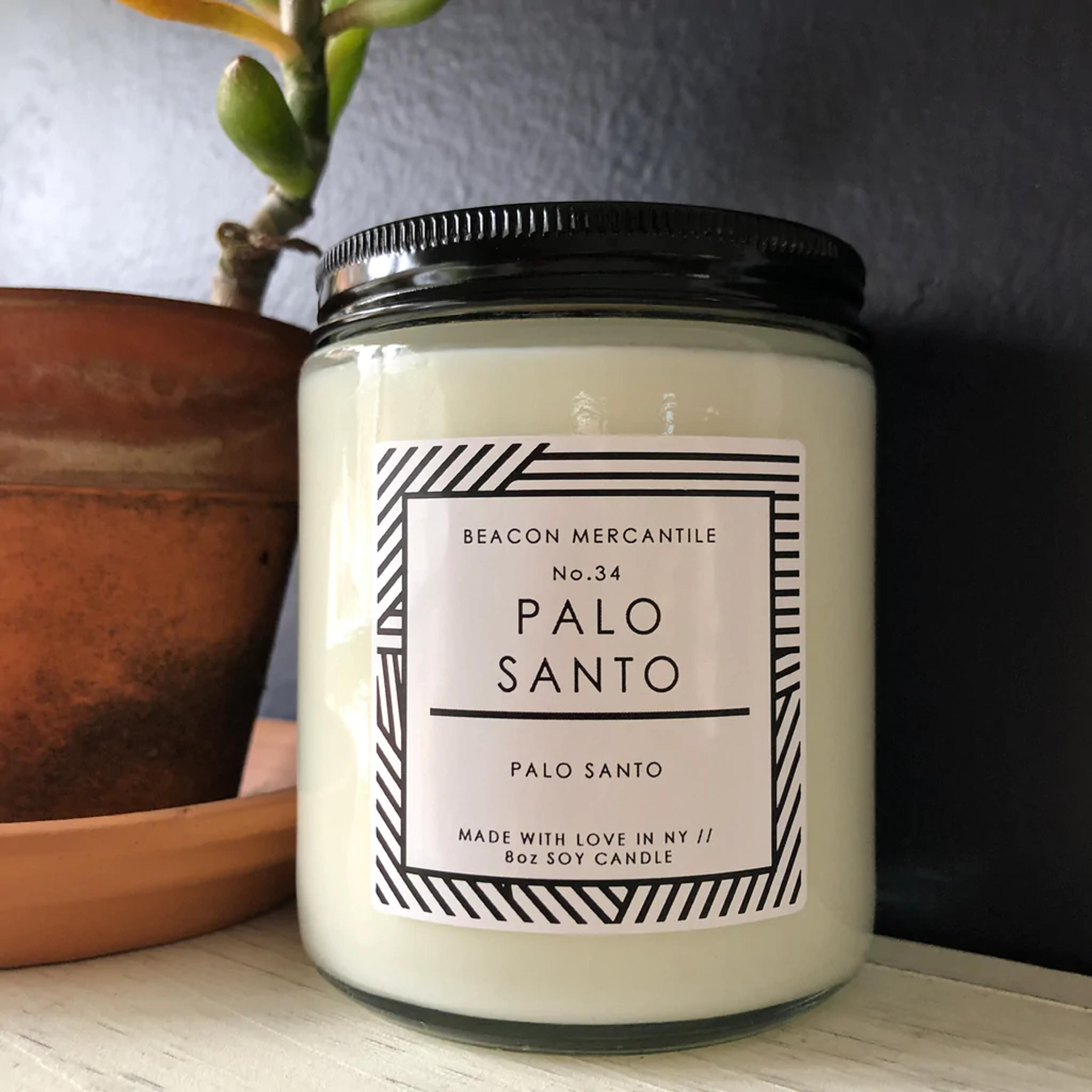 No.34 Palo Santo // Soy Candle