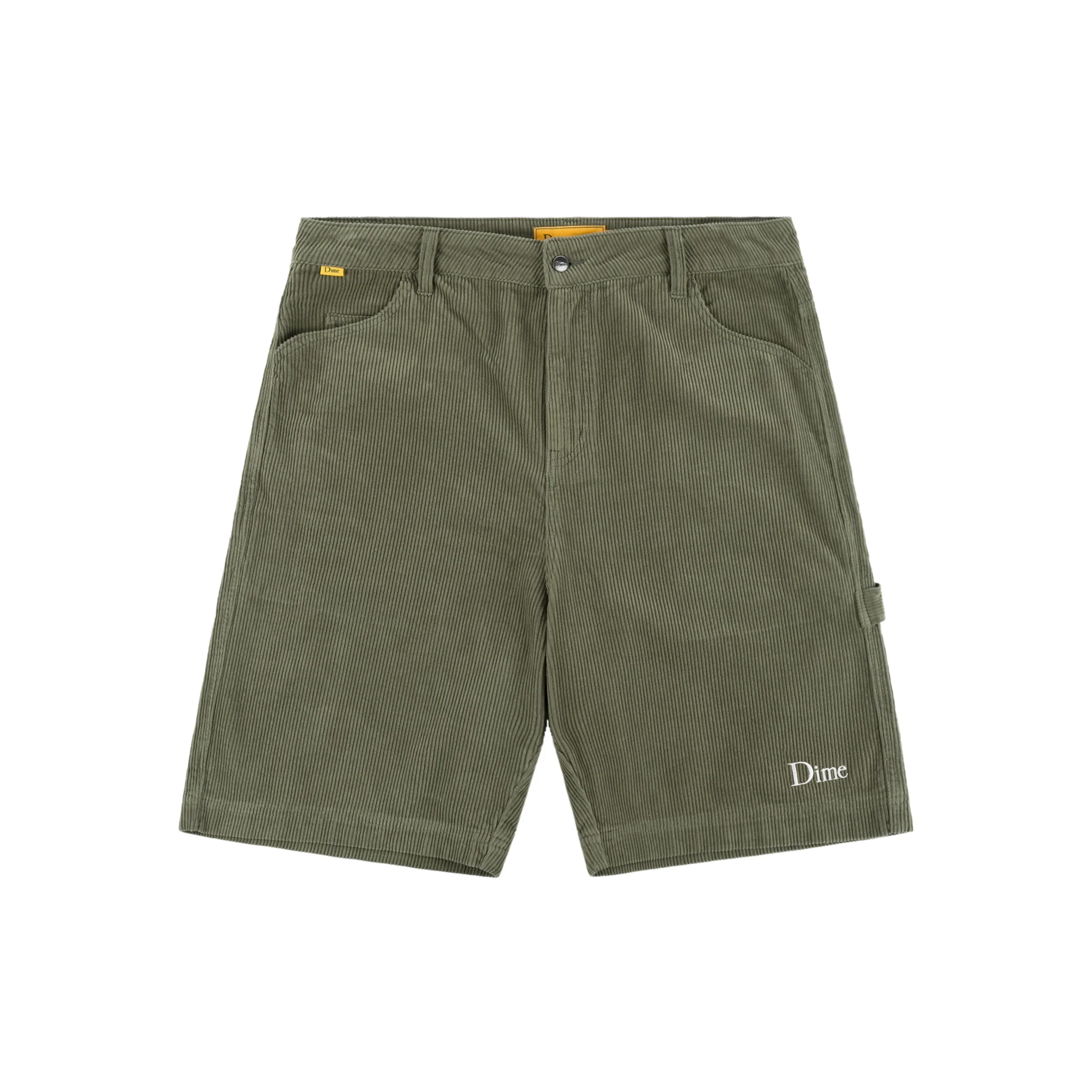 Corduroy Shorts - Olive - Large