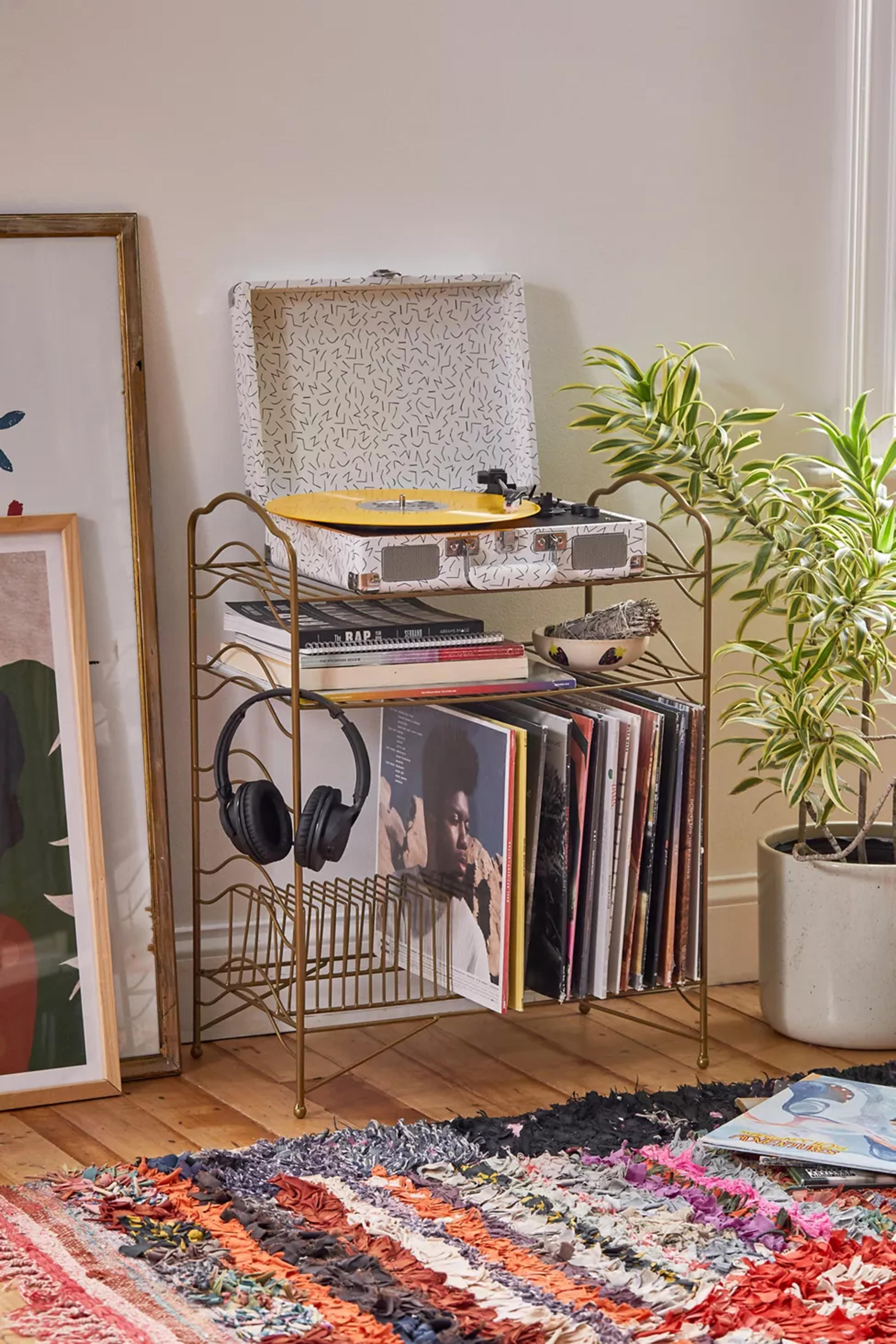 Vinyl Record Storage Shelf | Urban Outfitters