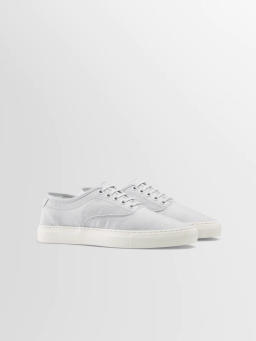 Low-top Grey Sneaker | Portofino Mist Canvas | KOIO