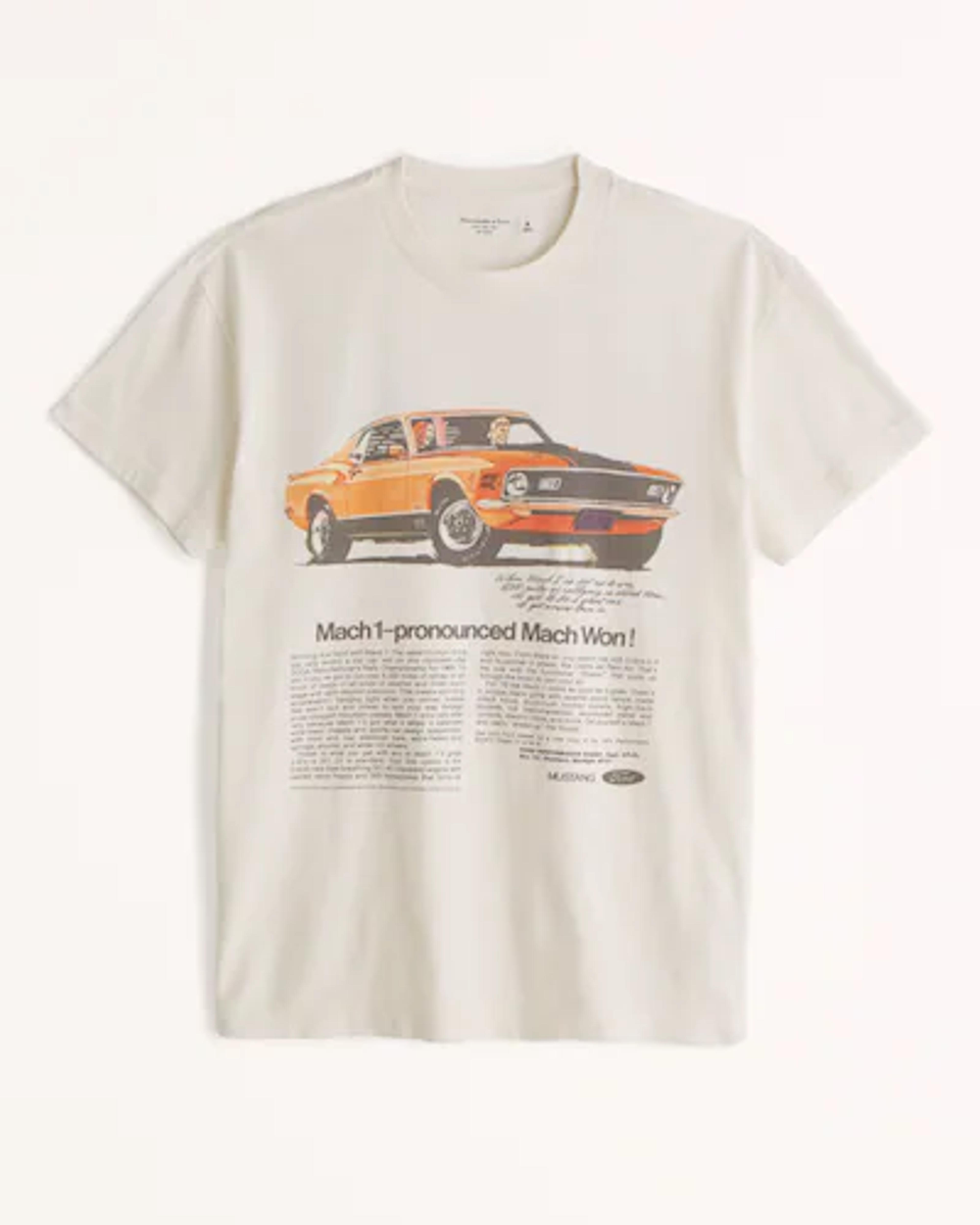 Men's Mustang Graphic Tee | Men's Tops | Abercrombie.com