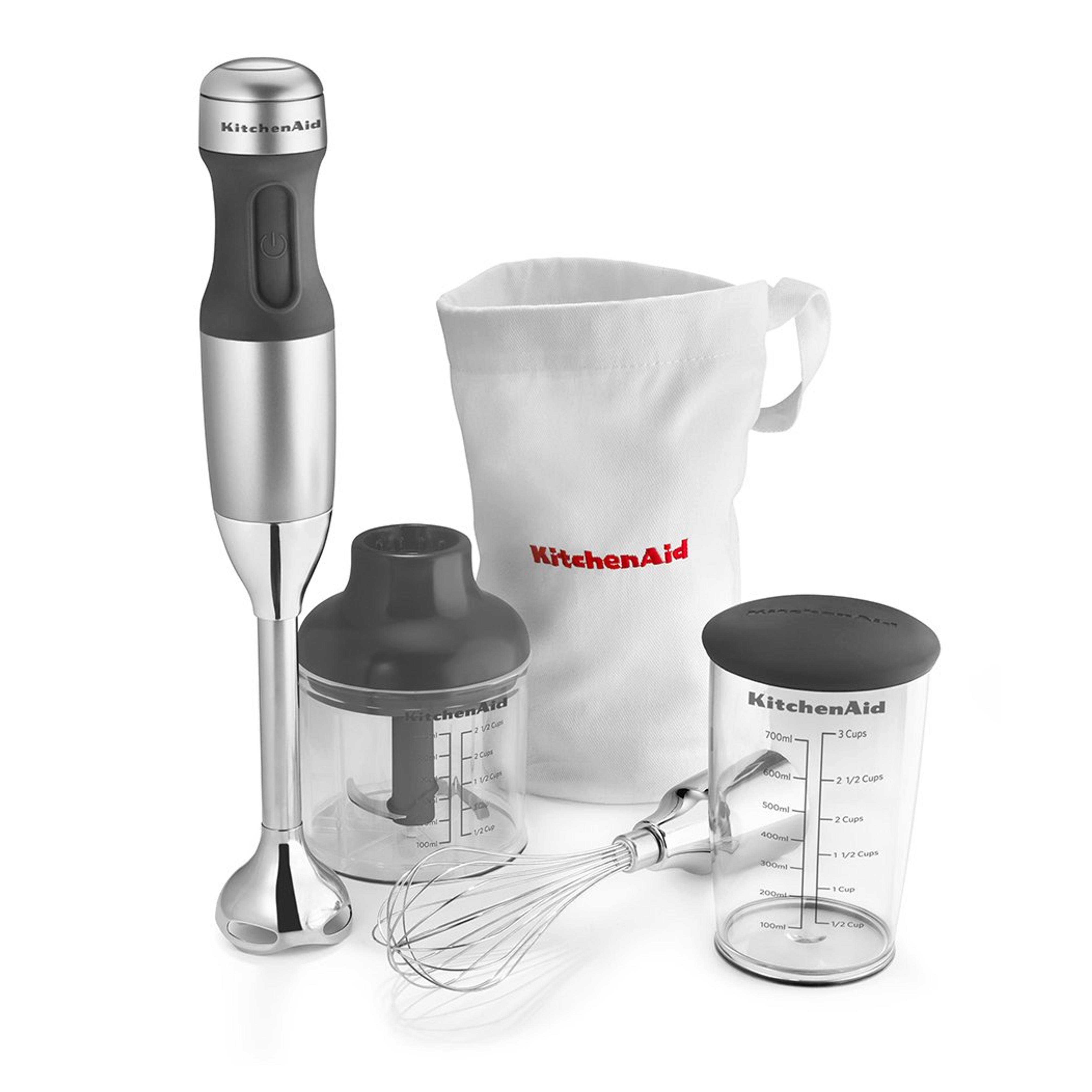 KitchenAid KHB2351CU 3-Speed Hand Blender - Contour Silver