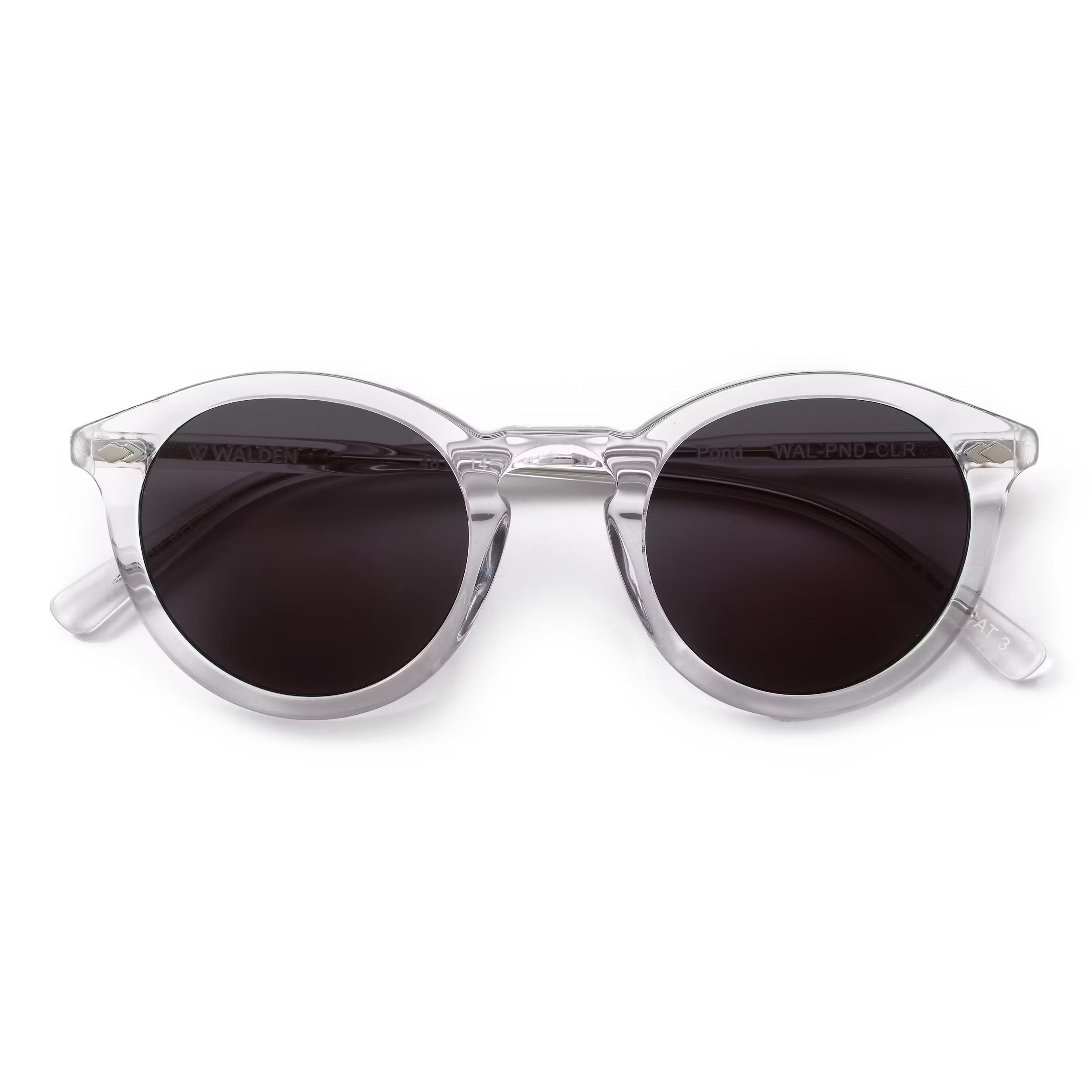 Walden Eyewear Pond Sunglasses - Clear Crystal | Sunglasses | Huckberry