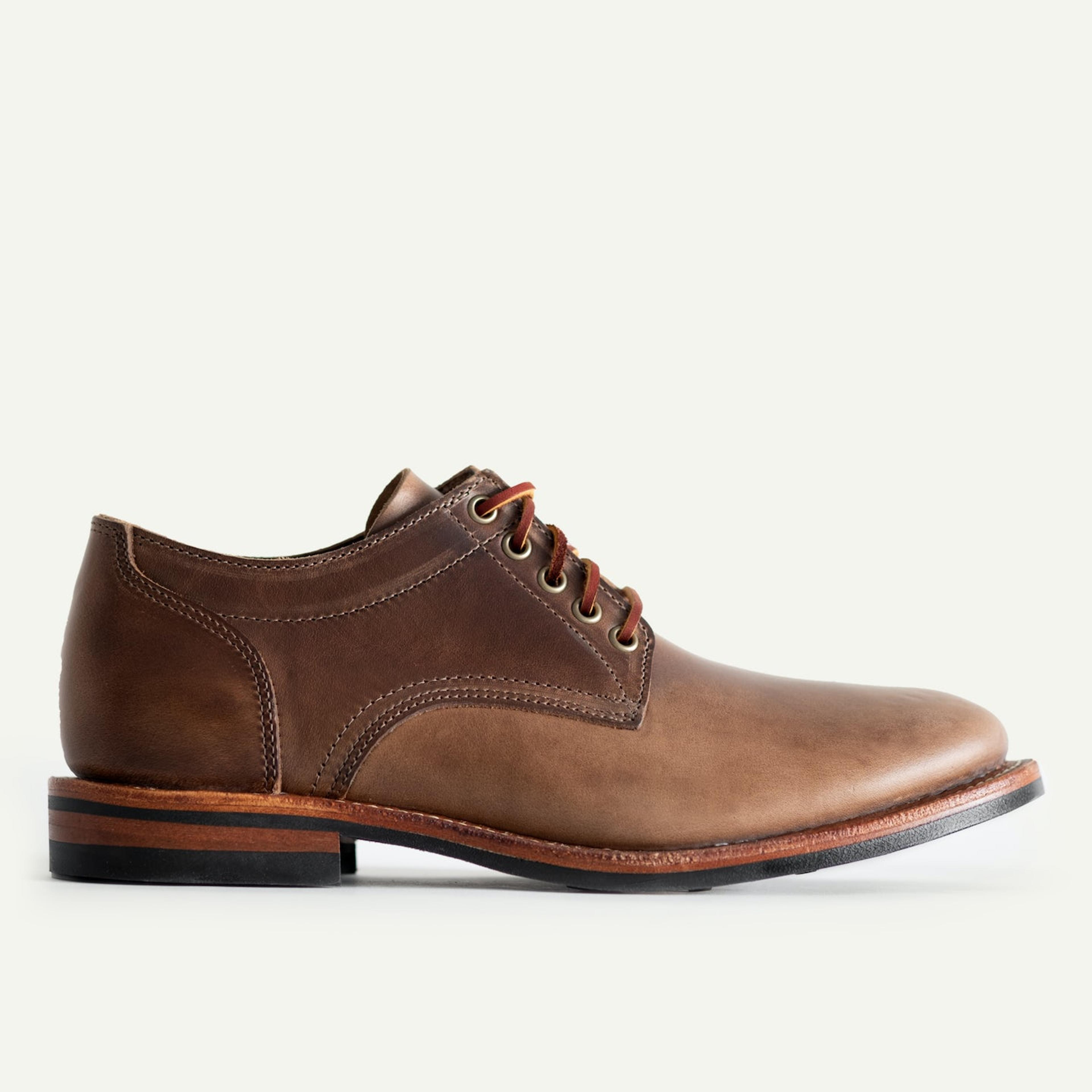 Trench Oxford - Natural Chromexcel, Dainite Sole - Made in USA | Oak Street Bootmakers