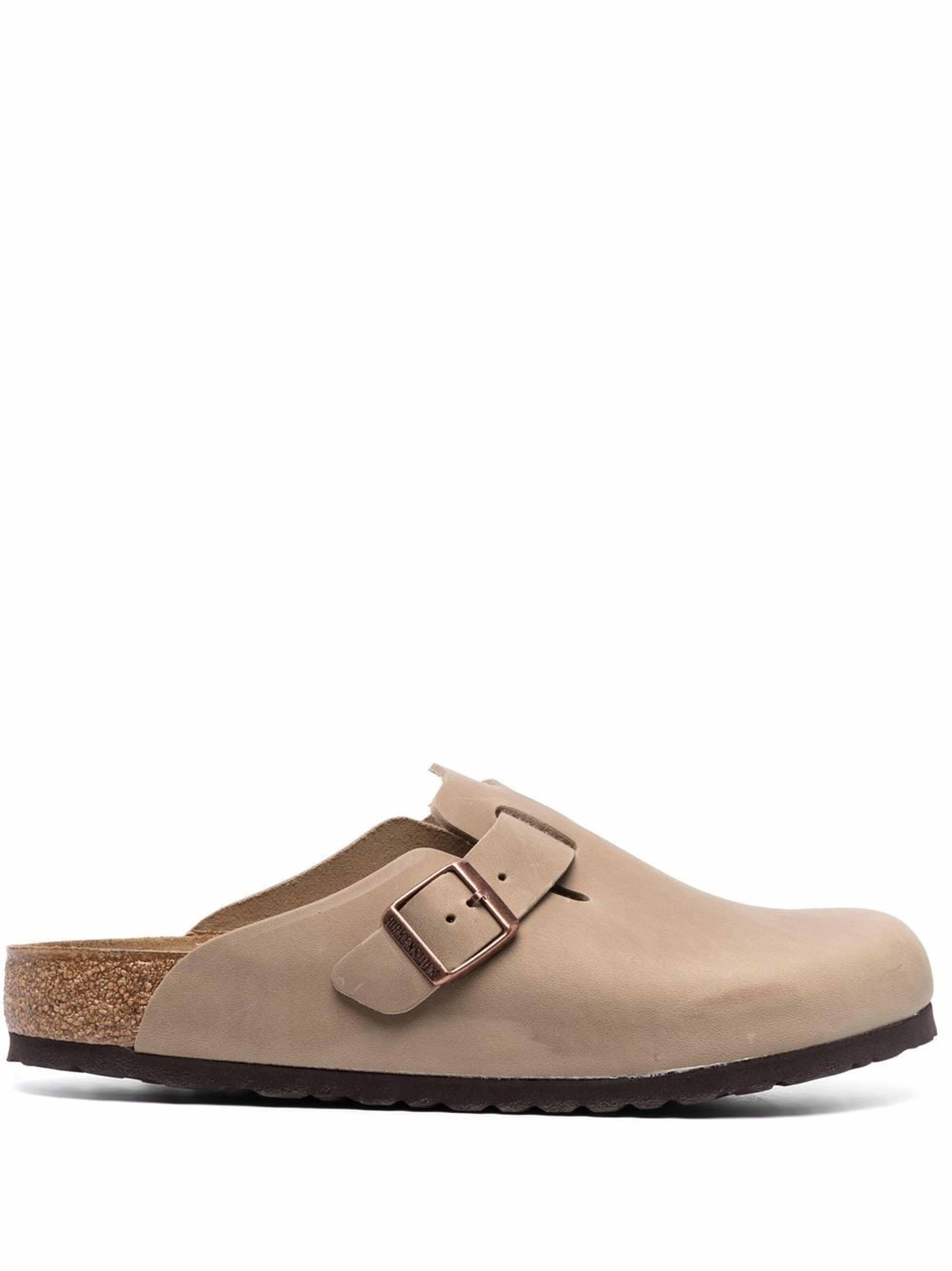 Birkenstock Buckled Leather Loafers - Farfetch