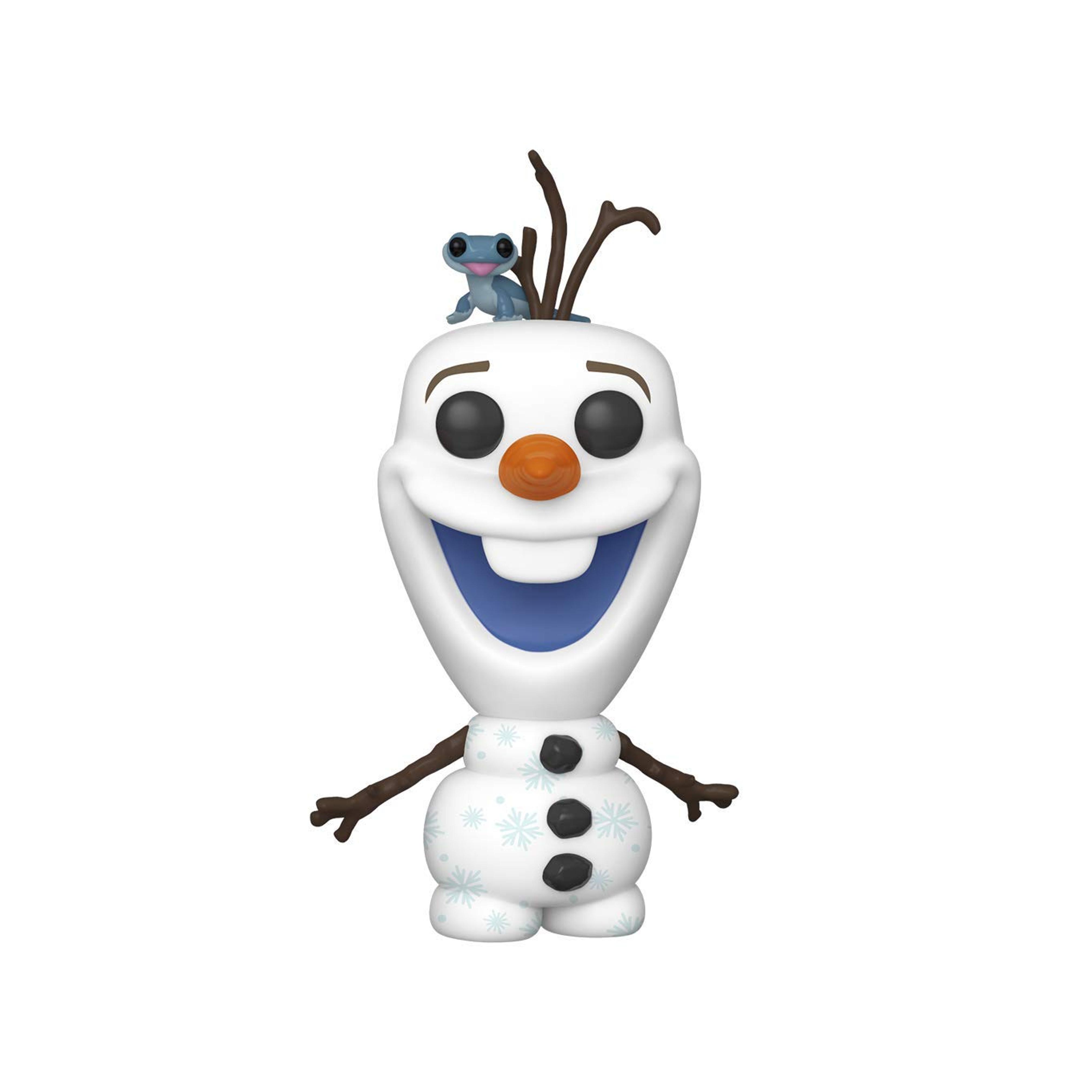 Funko Pop! Disney: Frozen 2 - Olaf with Fire Salamander, Multicolor