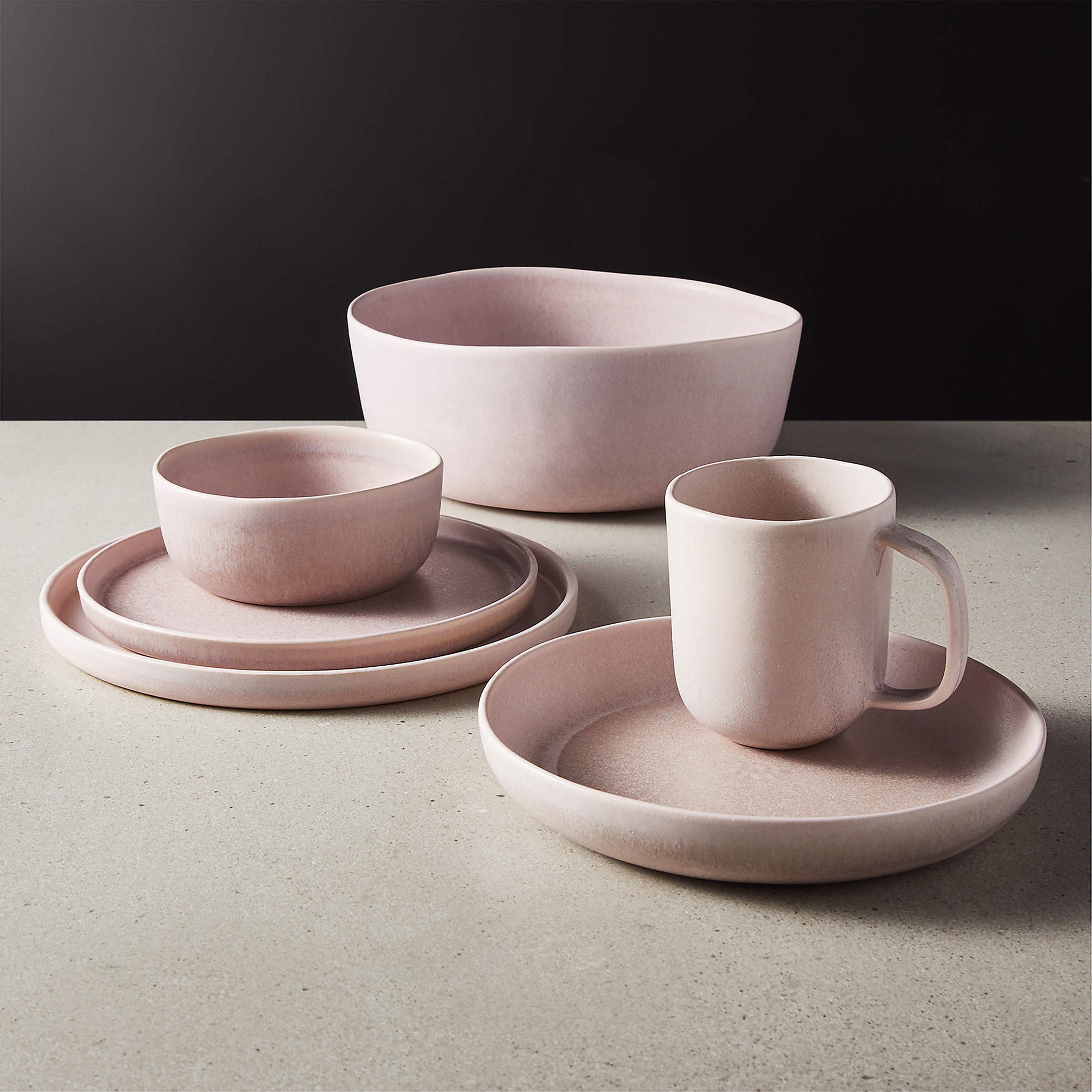 Drift Reactive Lavender Dinnerware | CB2