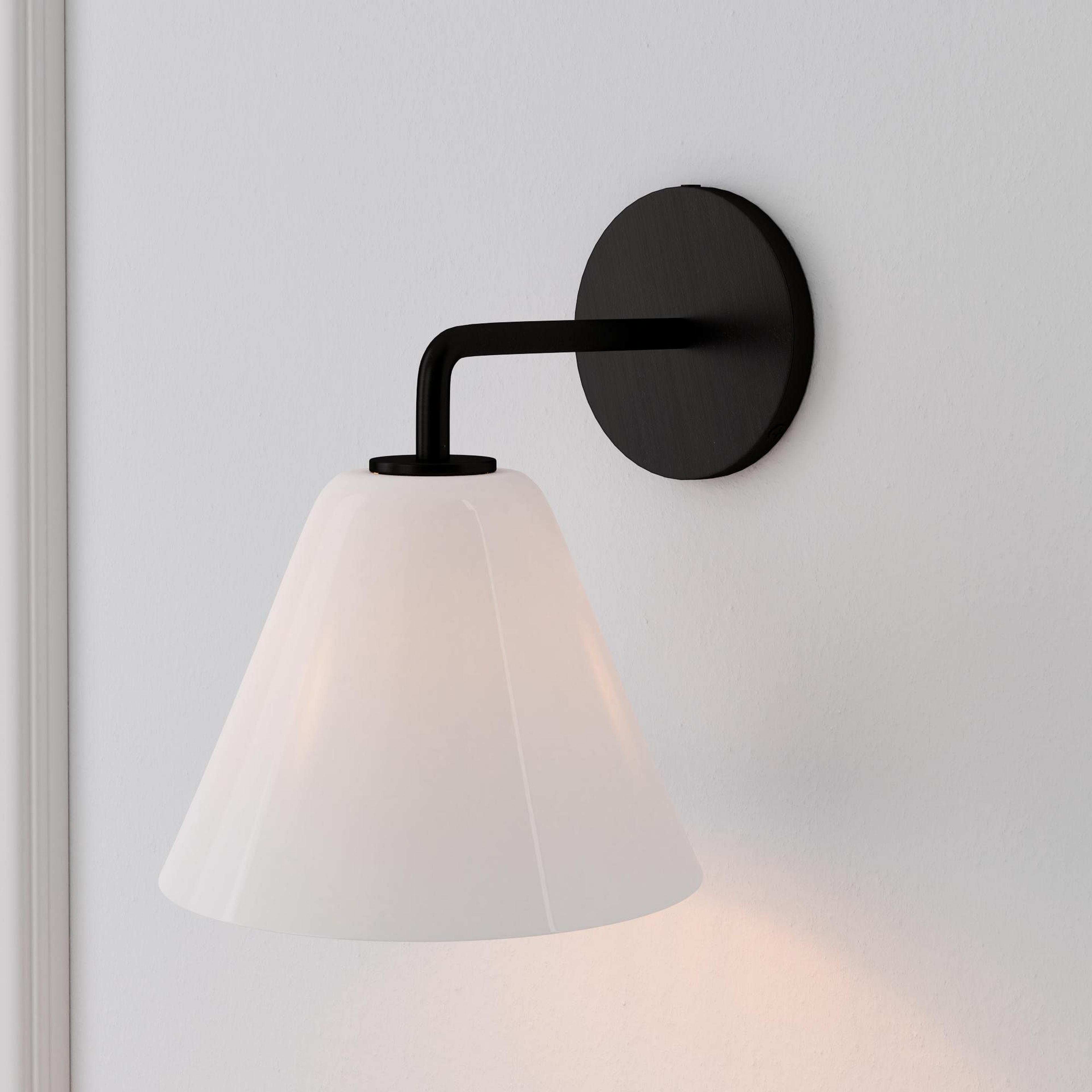 Sculptural Cone Sconce | West Elm