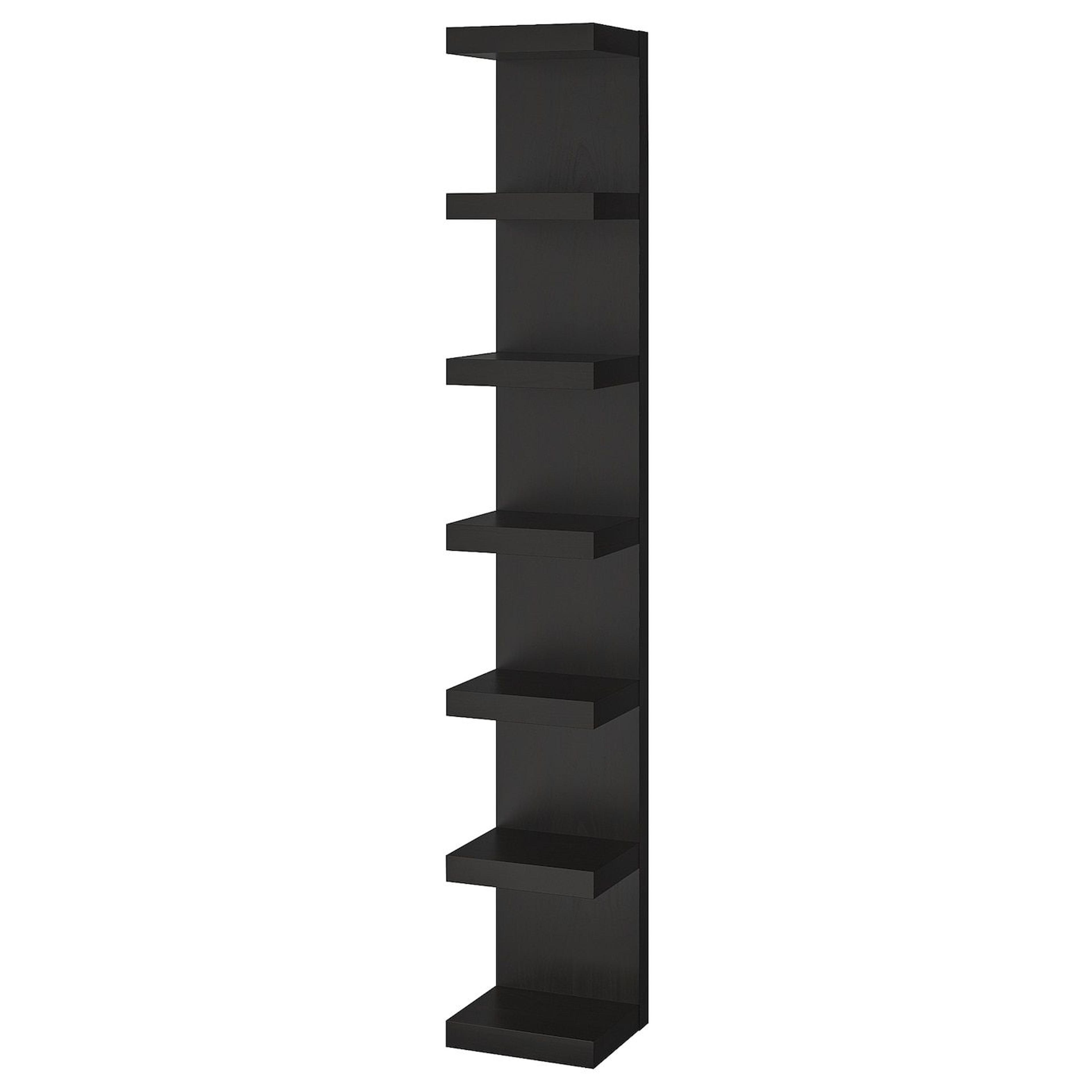 IKEA - LACK Wall shelf unit, Black-brown