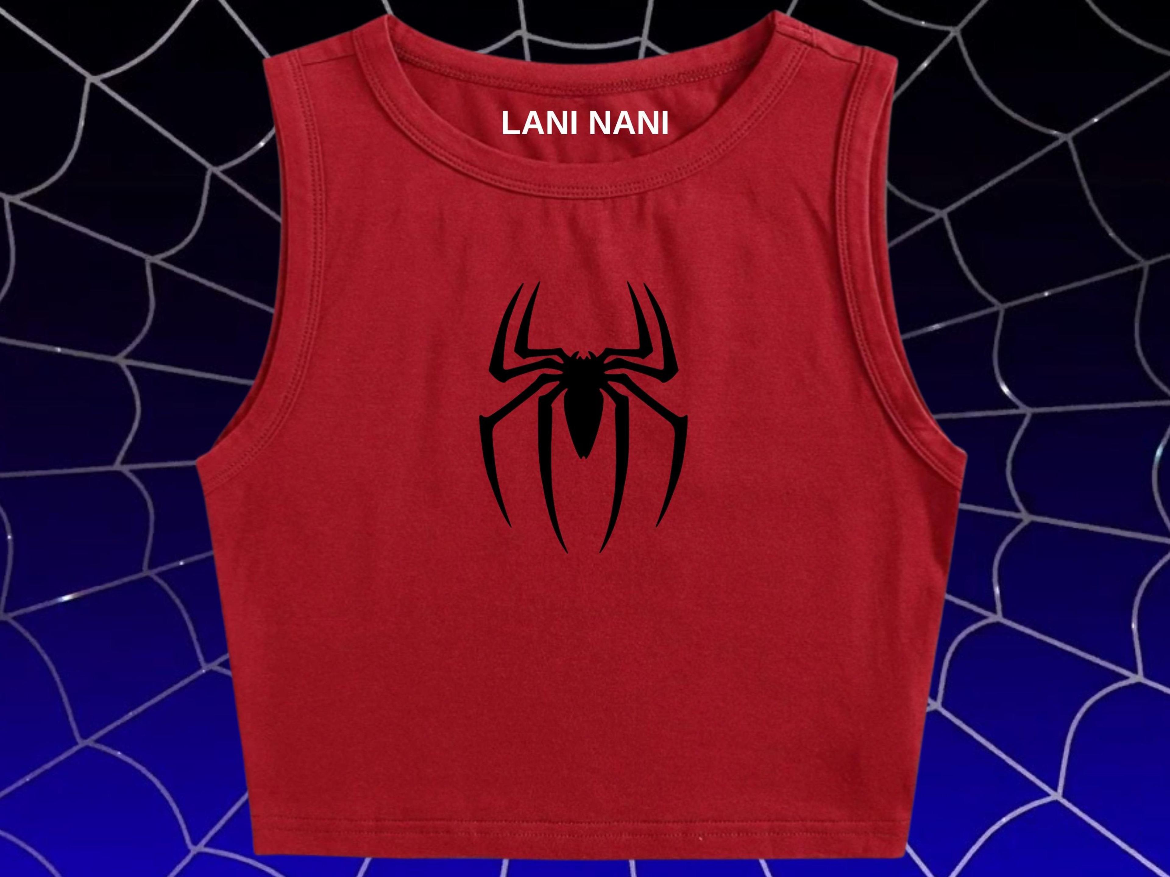 Spider-Man Crop Tank | Amazing Spider Man Avenger Shirt | Superhero Shirt