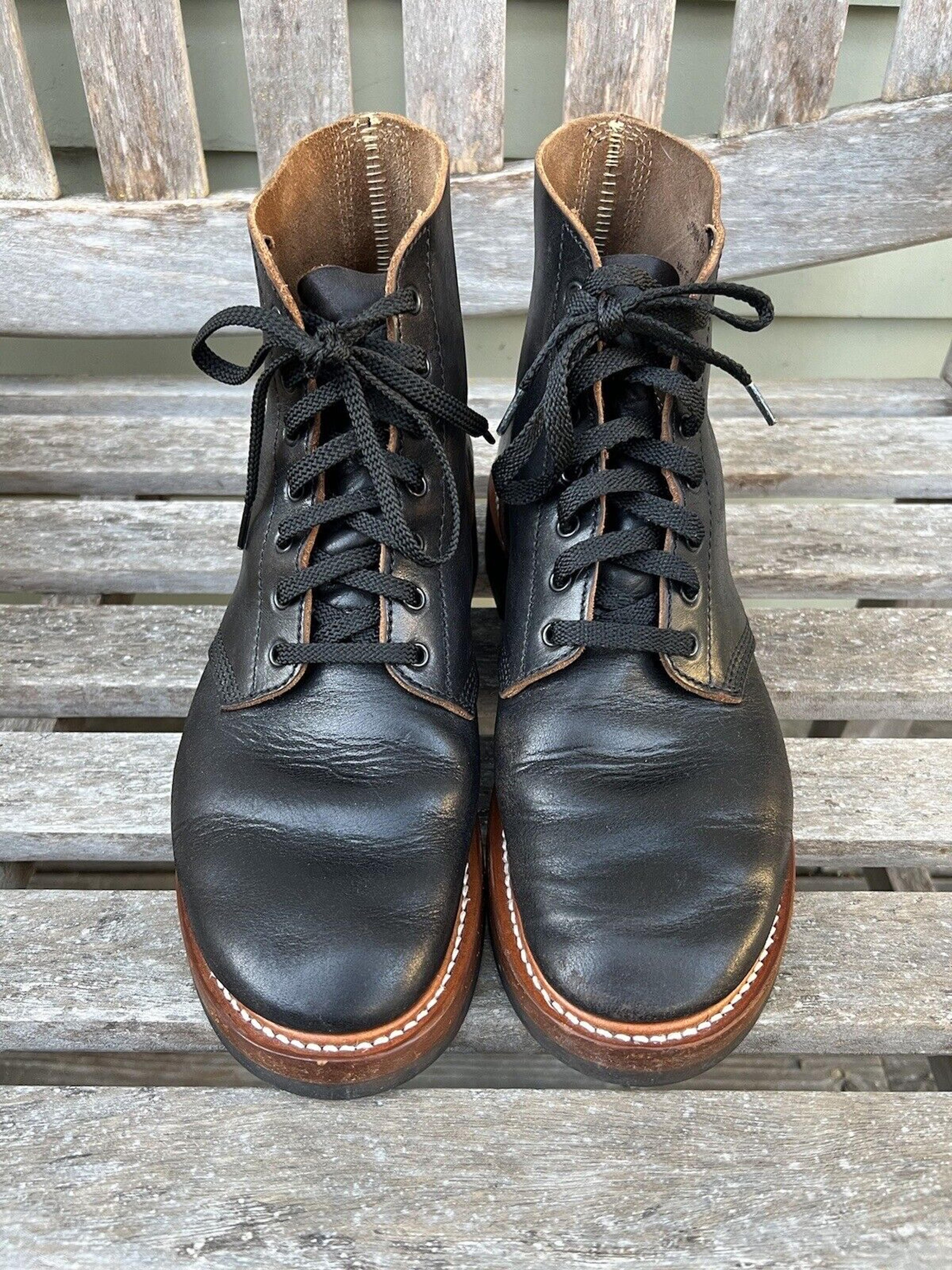 John Lofgren M43 Service Boot MTO black calf leather 9 | eBay