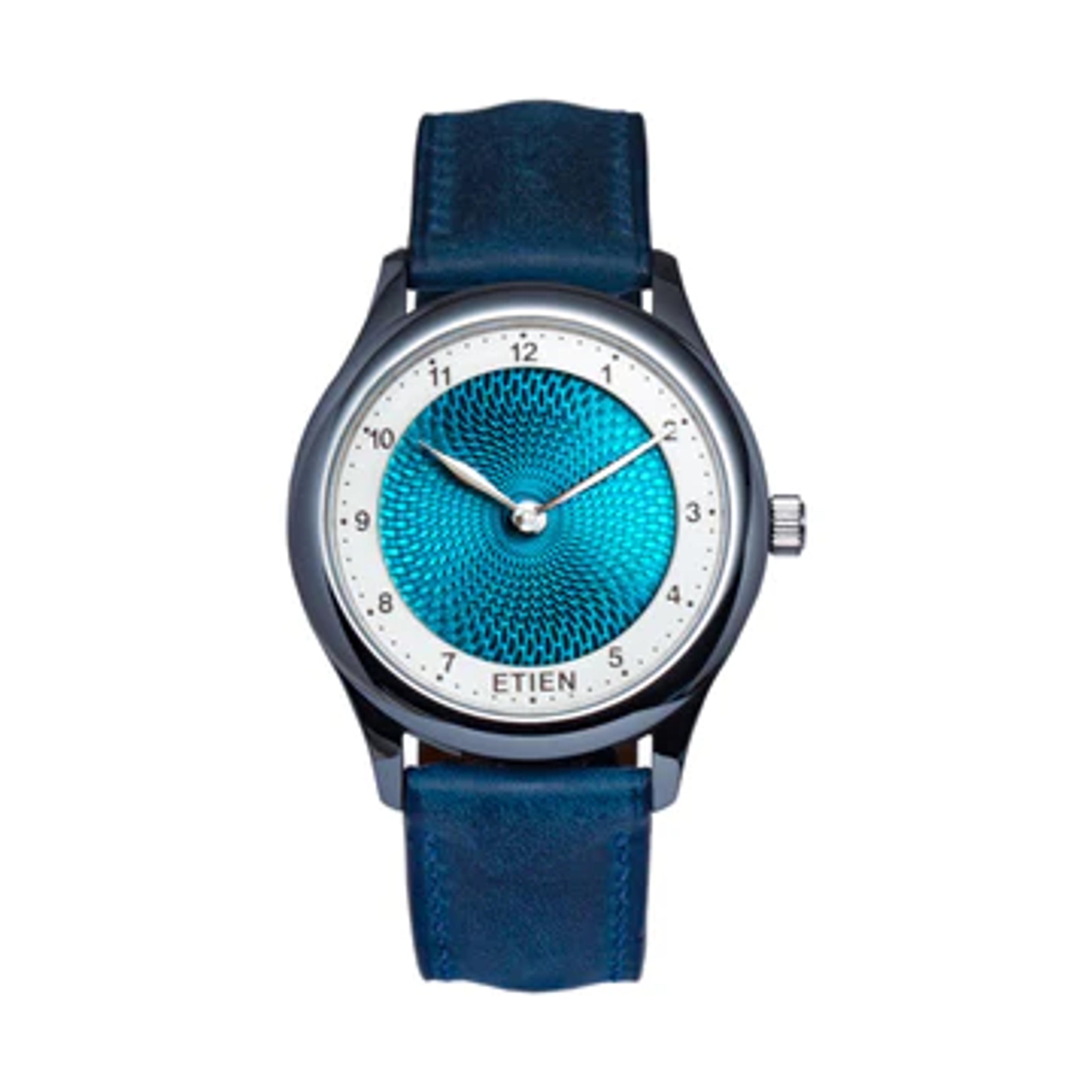 Flinqué Enamel Dial Watch | ETIEN