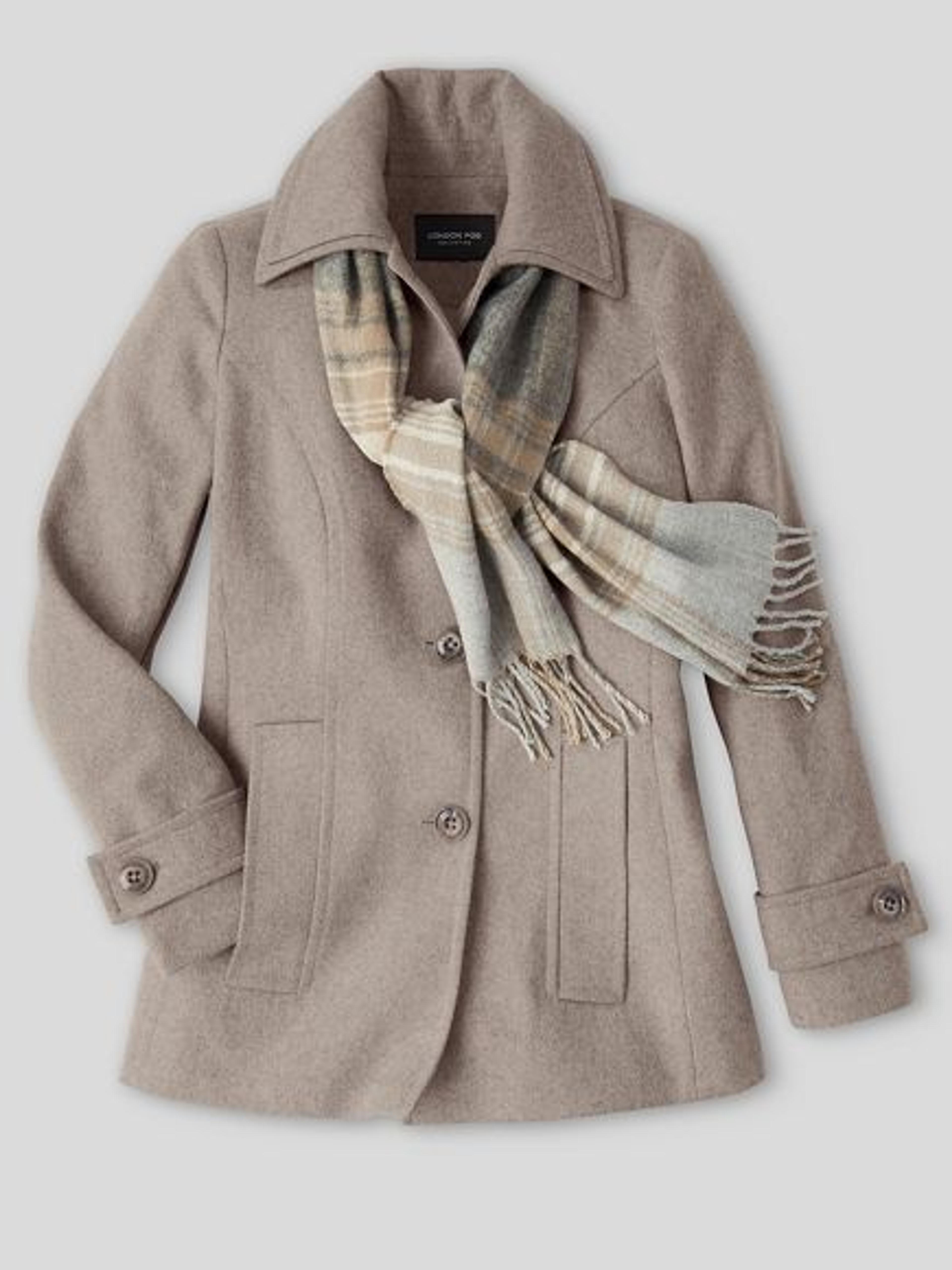 London Fog Wool Scarf Coat - Appleseed's