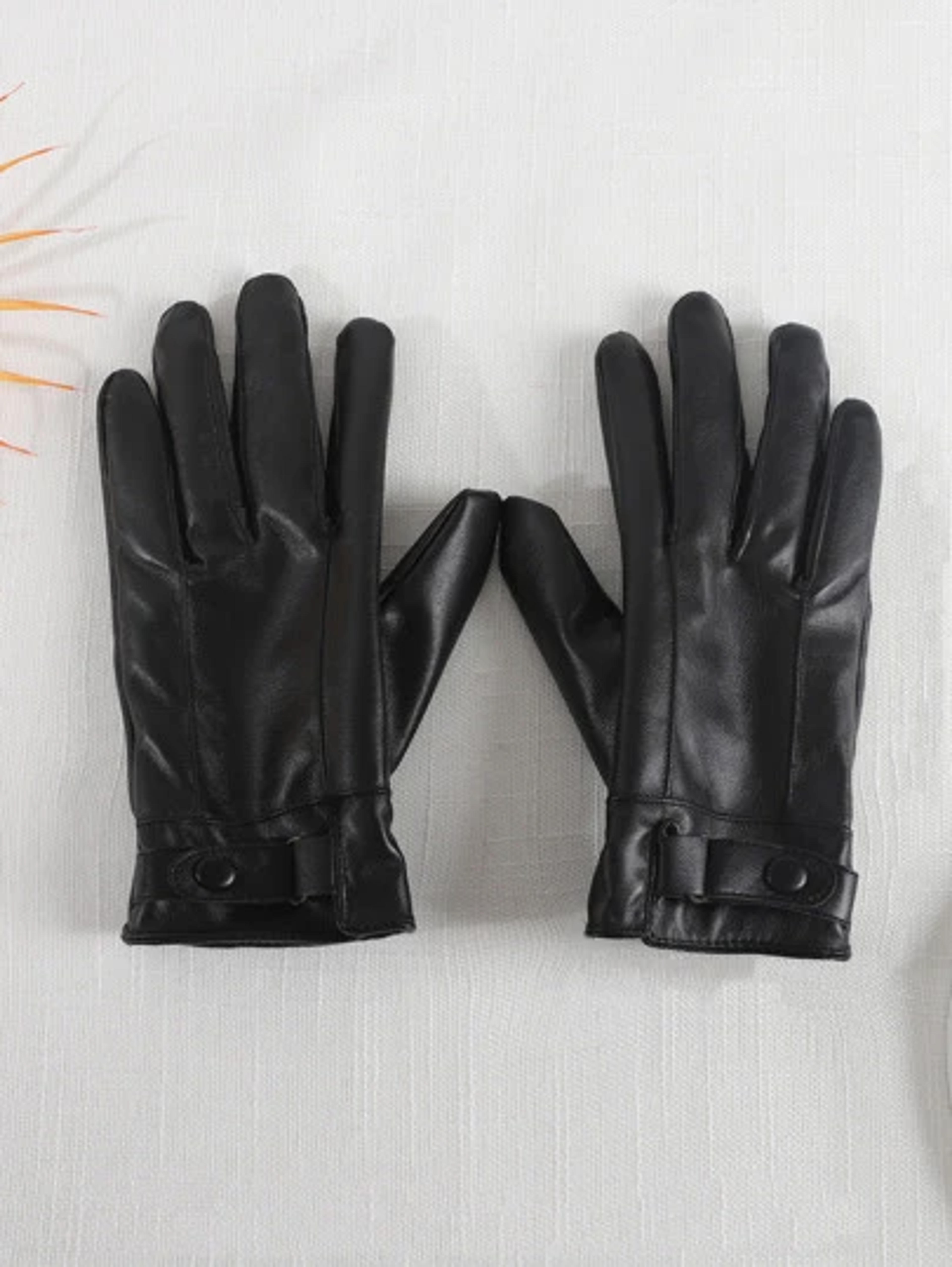 Buckle Decor Gloves | SHEIN USA