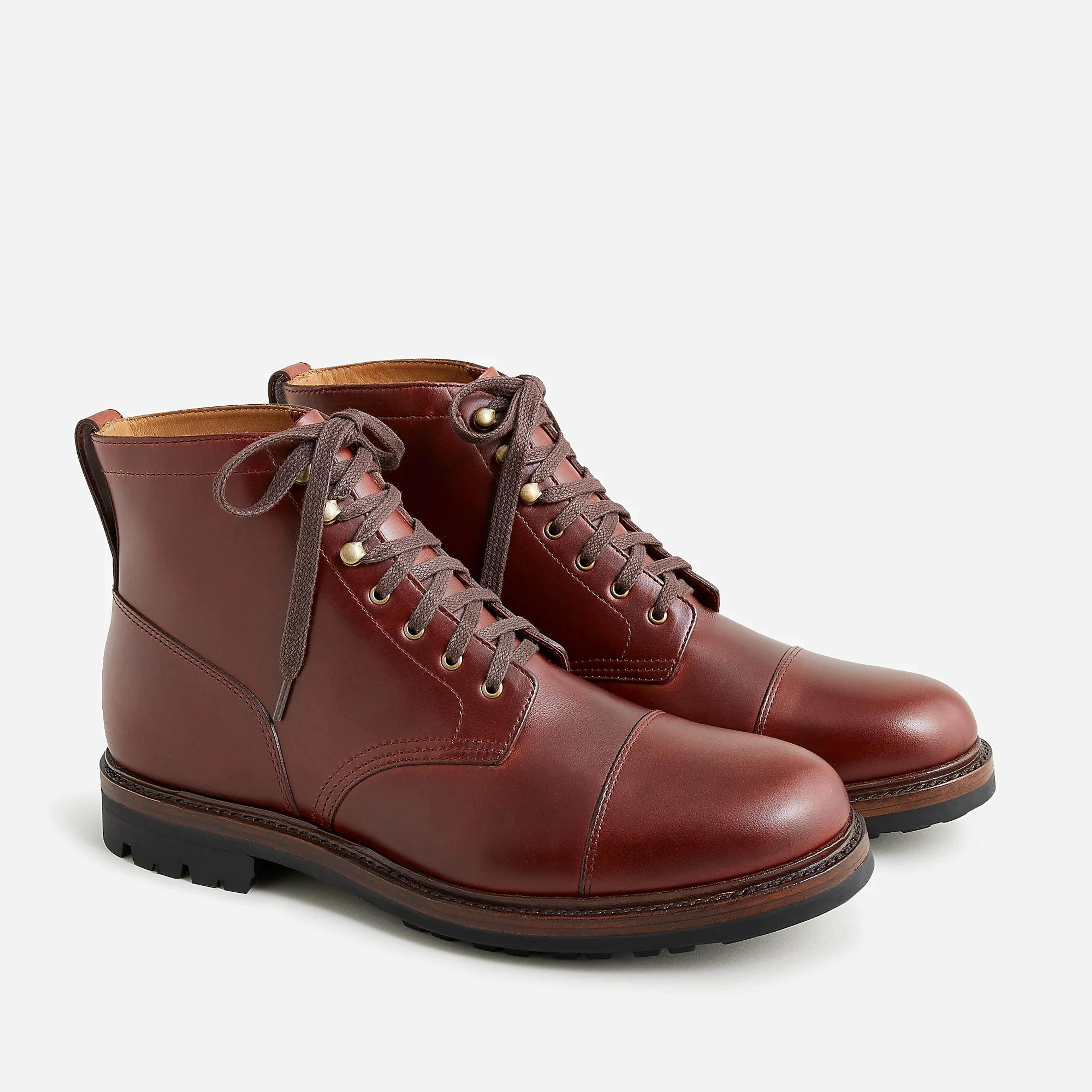 J.Crew: Kenton Cap-toe Boots For Men