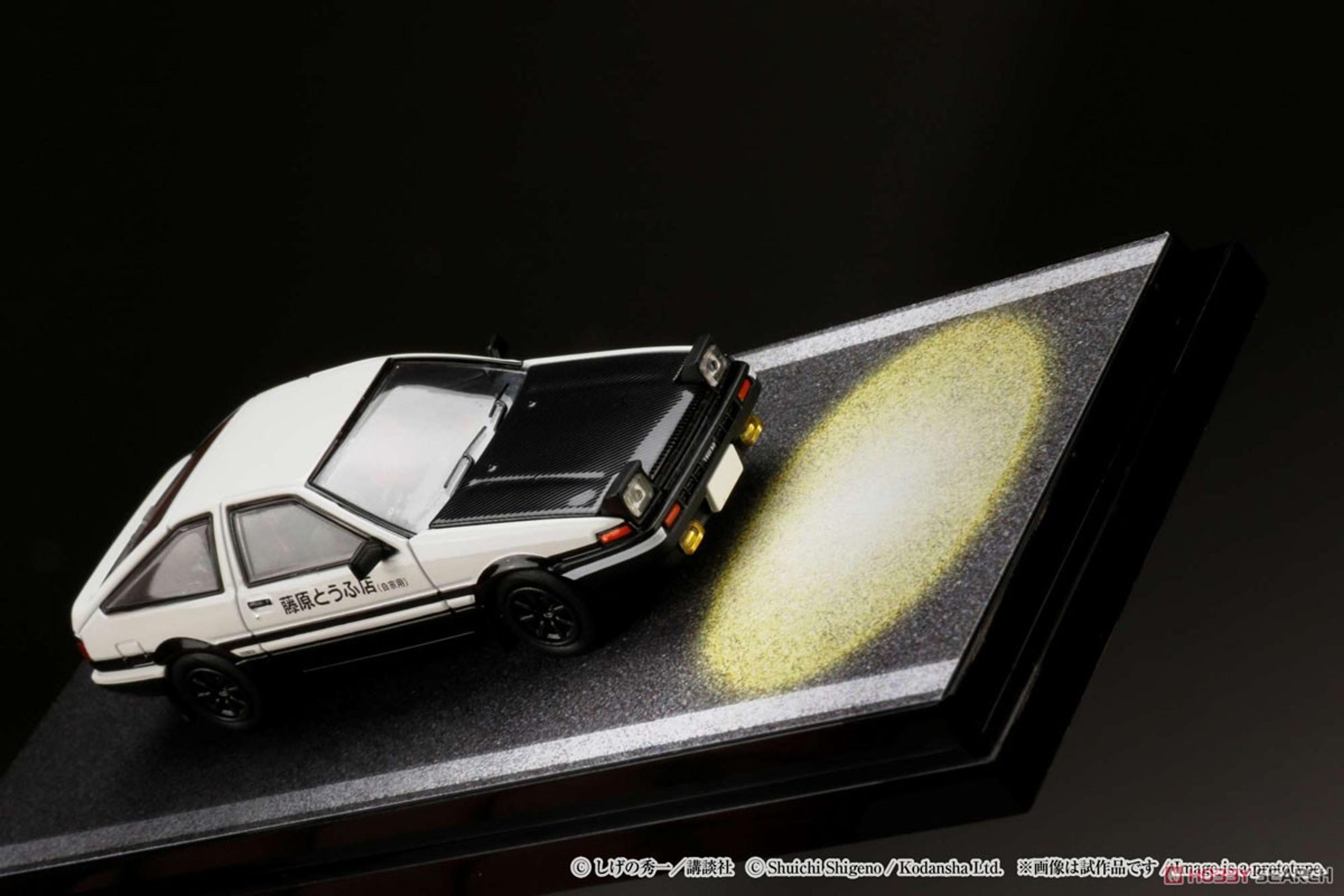 Toyota SPRINTER TRUENO GT APEX (AE86) [Initial D with Engine Model VS.Tomoyuki Tachi] (Diecast Car) Item picture6