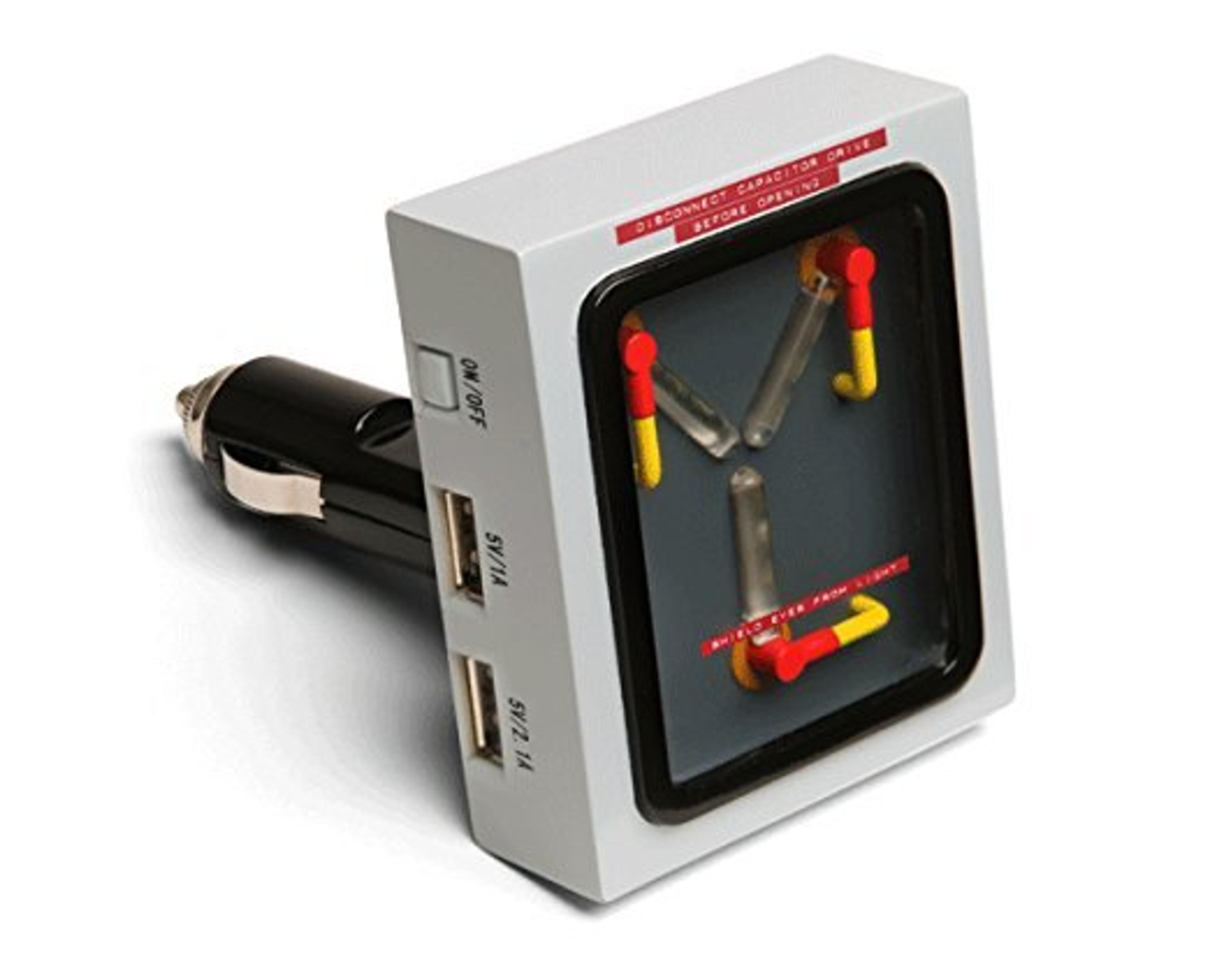 Flux Capacitor USB Car Charger - Back To The Future