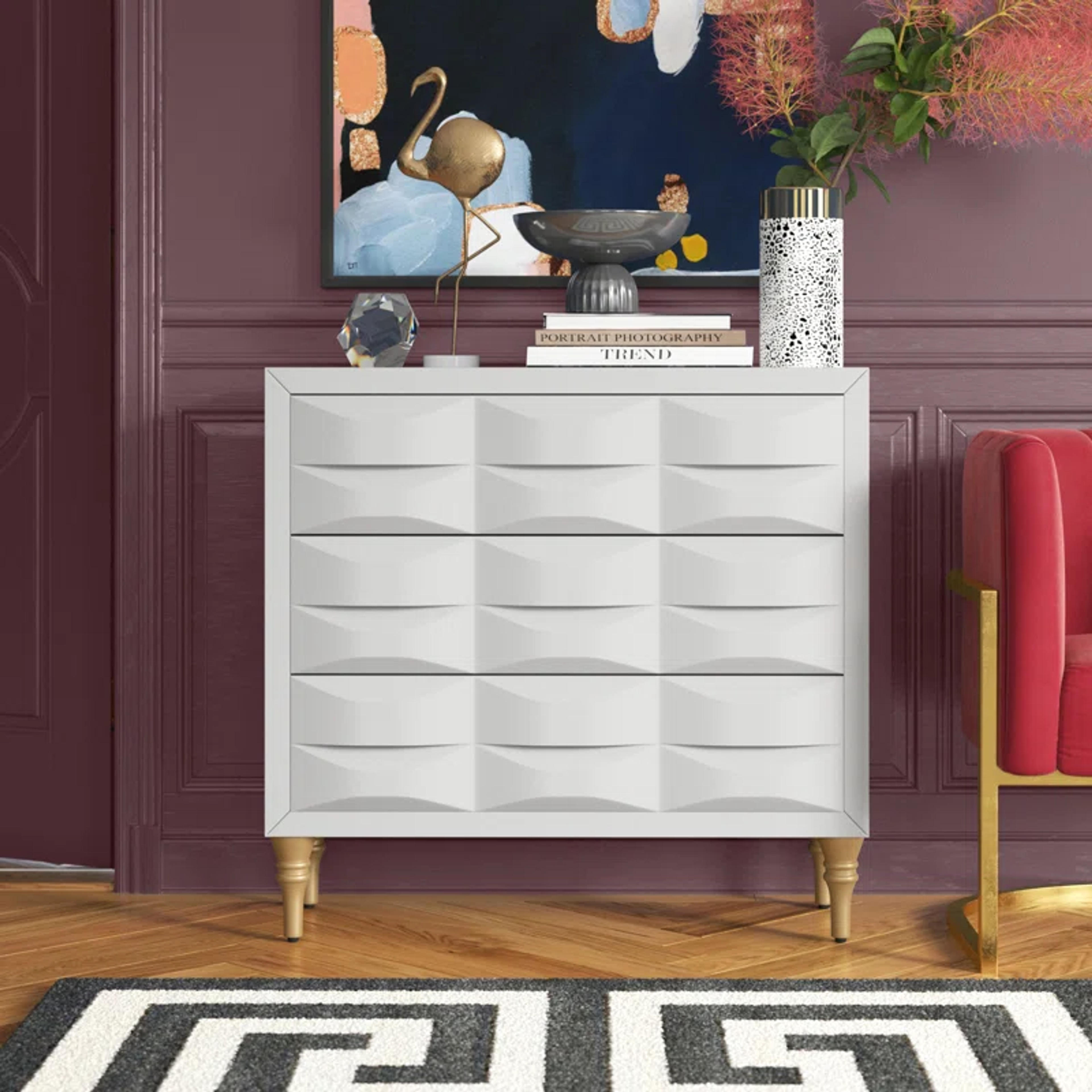 Emma 3-Drawer Accent Chest