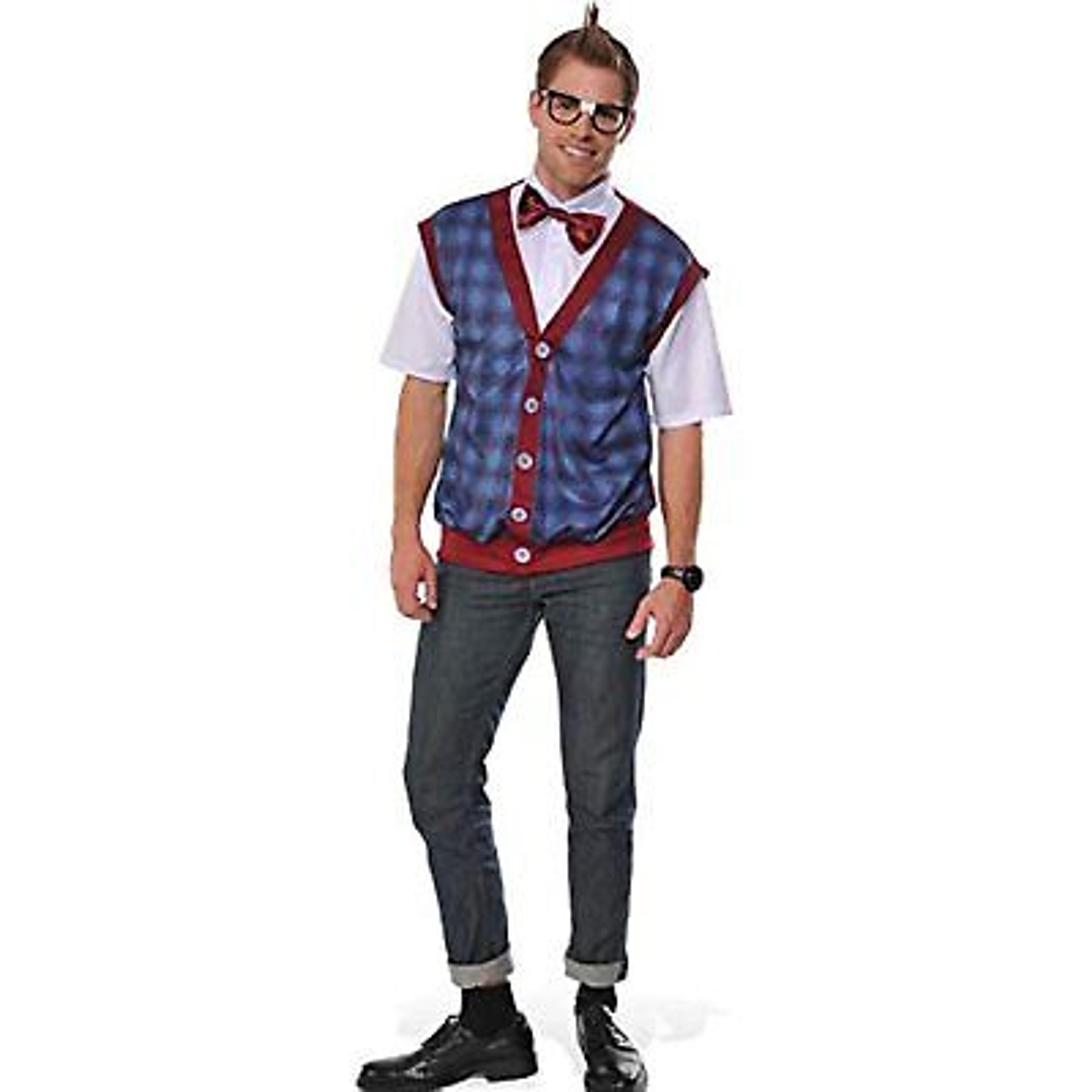 Rubie's Men's Nerd Male Costume, As Shown, Standard Fits up to Jacket Size 44 883028231010 | eBay
