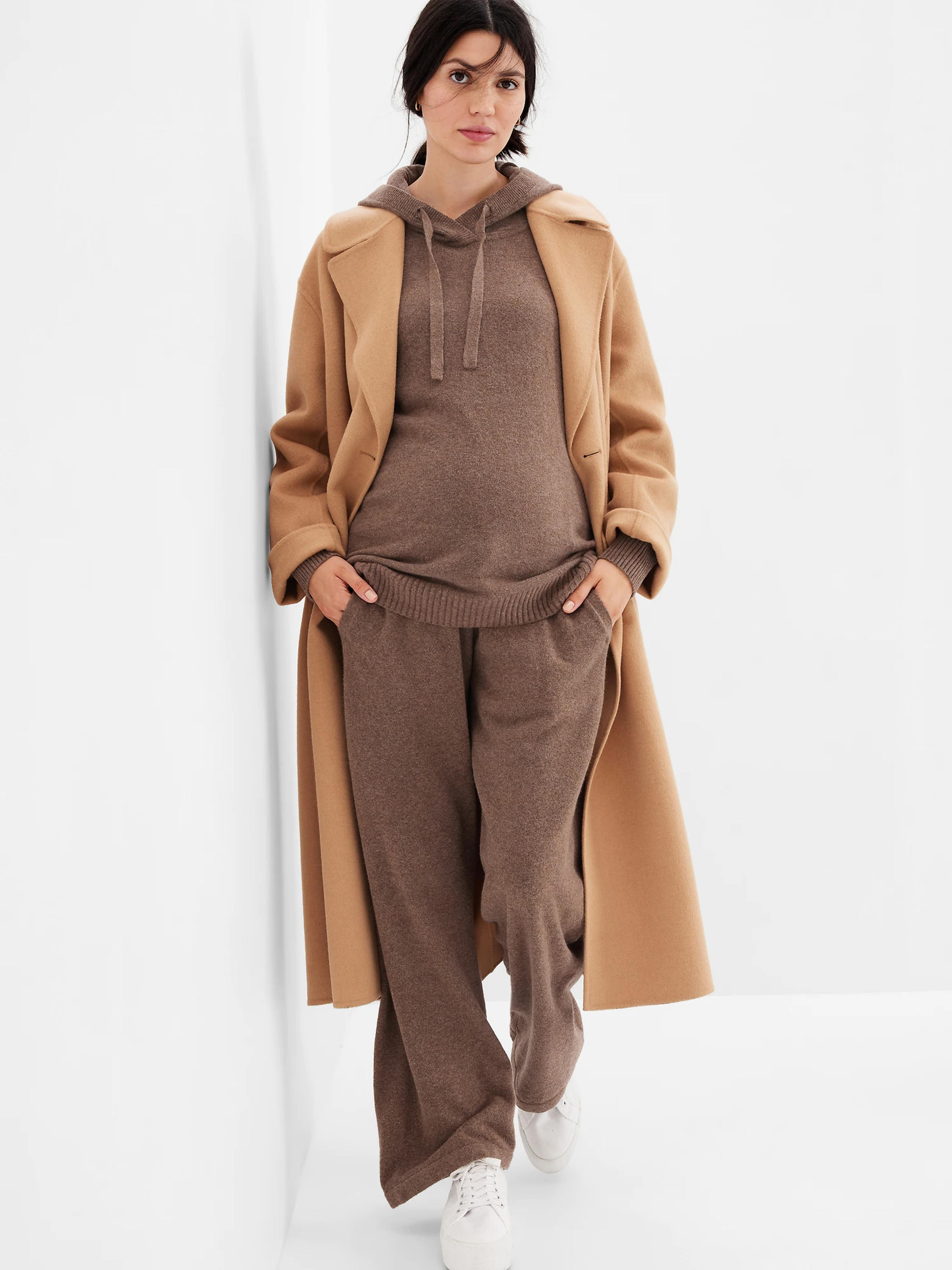 Maternity CashSoft Sweater Hoodie | Gap