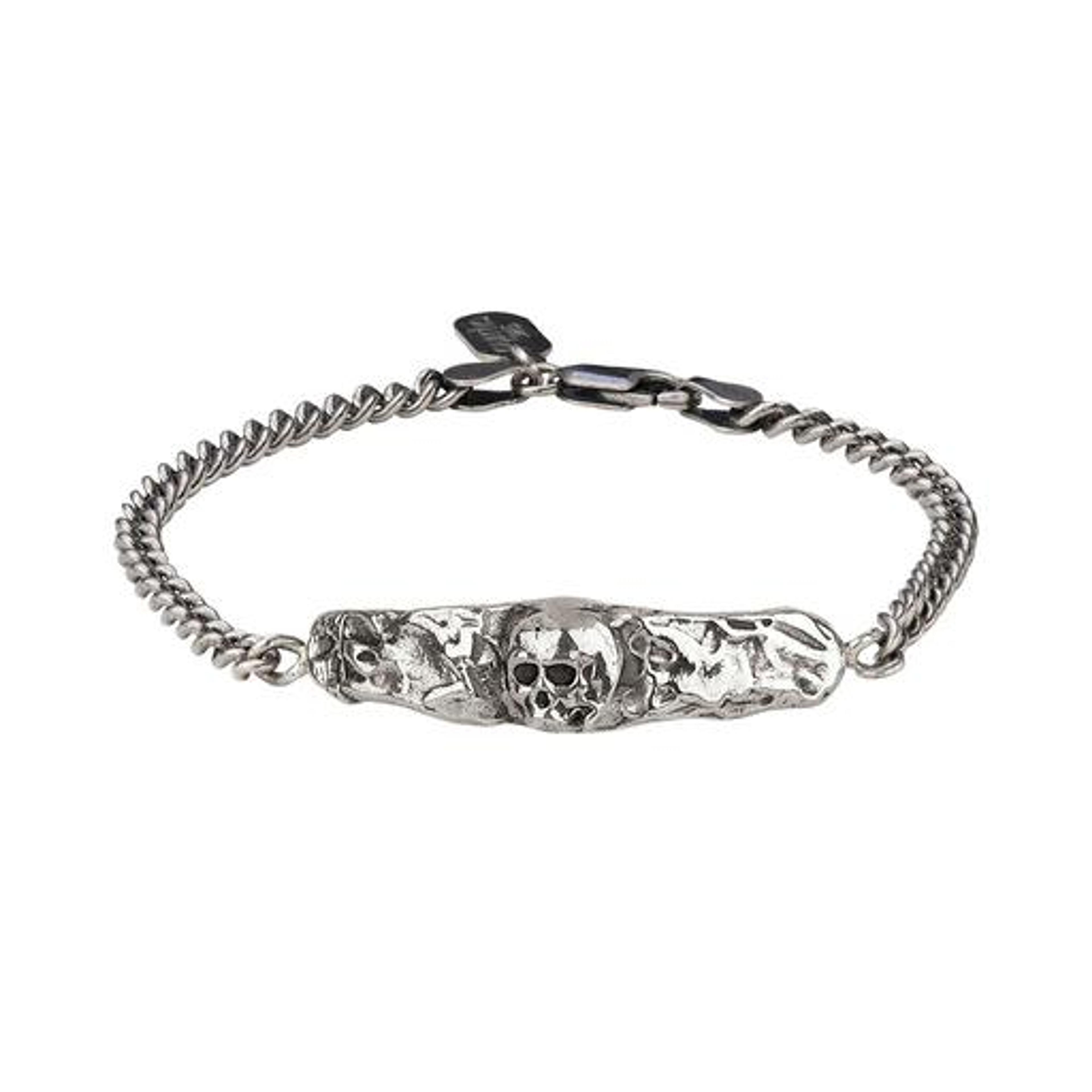 Skull Bar Bracelet | ID bracelet