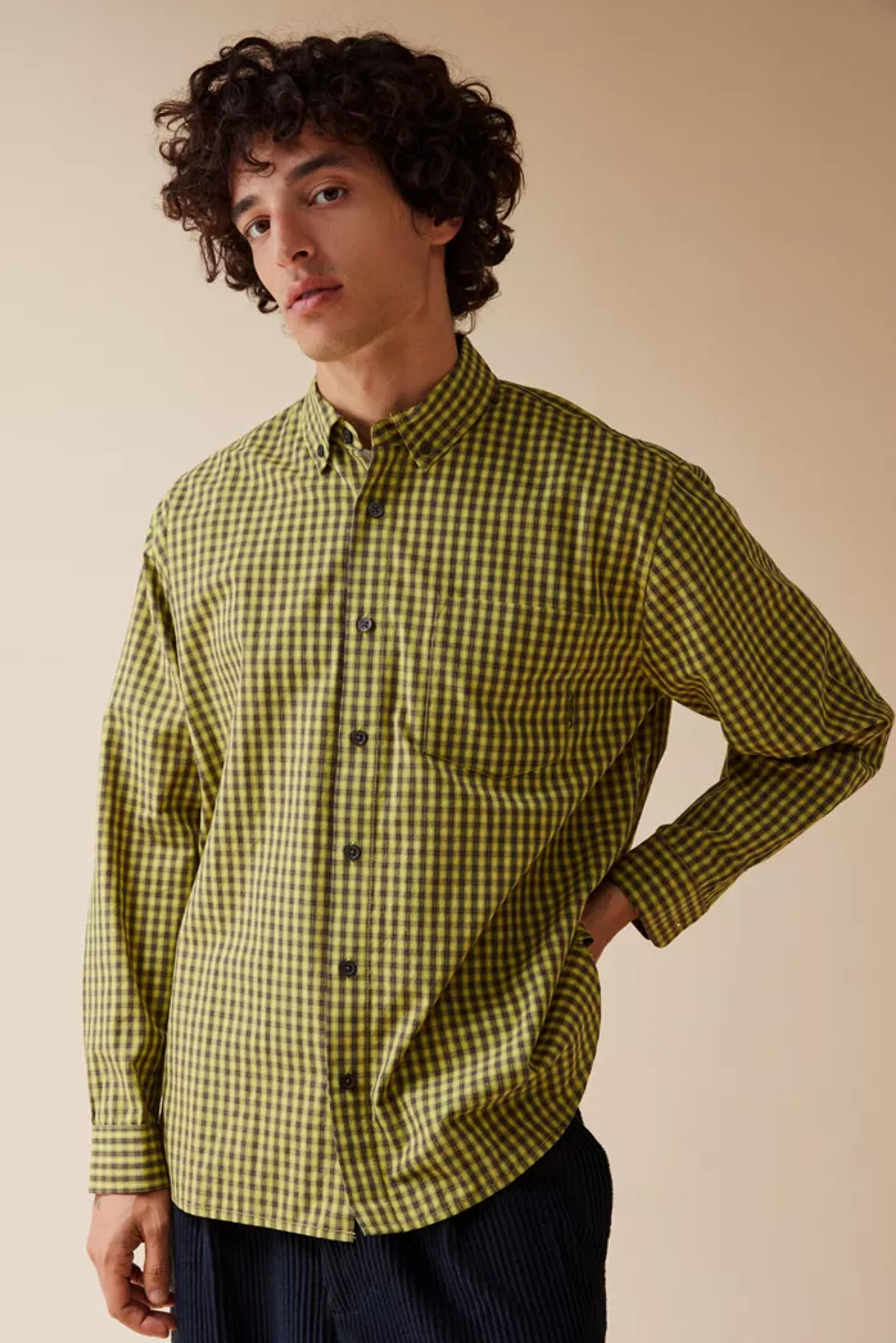 UO Corey Cotton Dress Shirt | Urban Outfitters