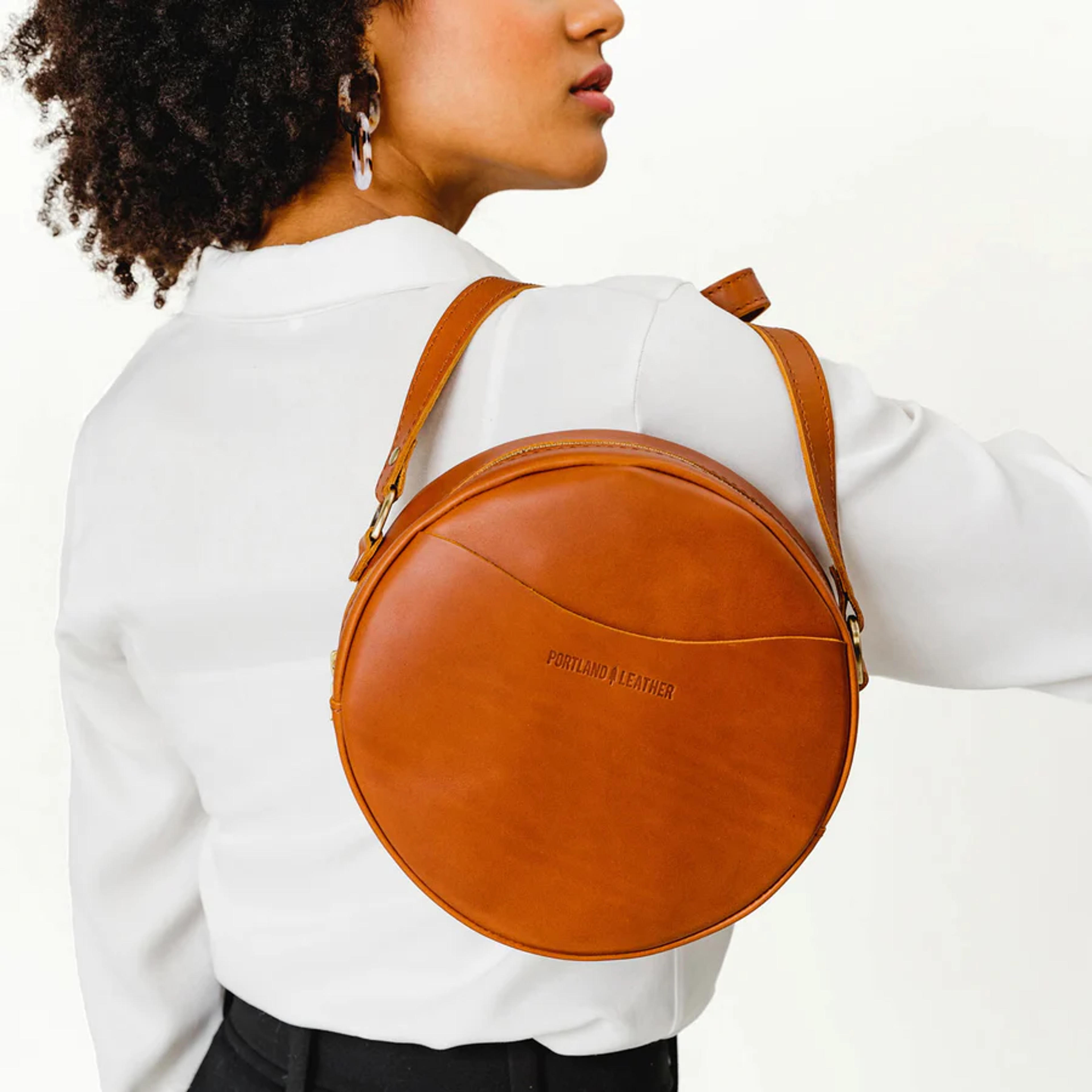 'Almost Perfect' Circle Crossbody | Portland Leather Goods