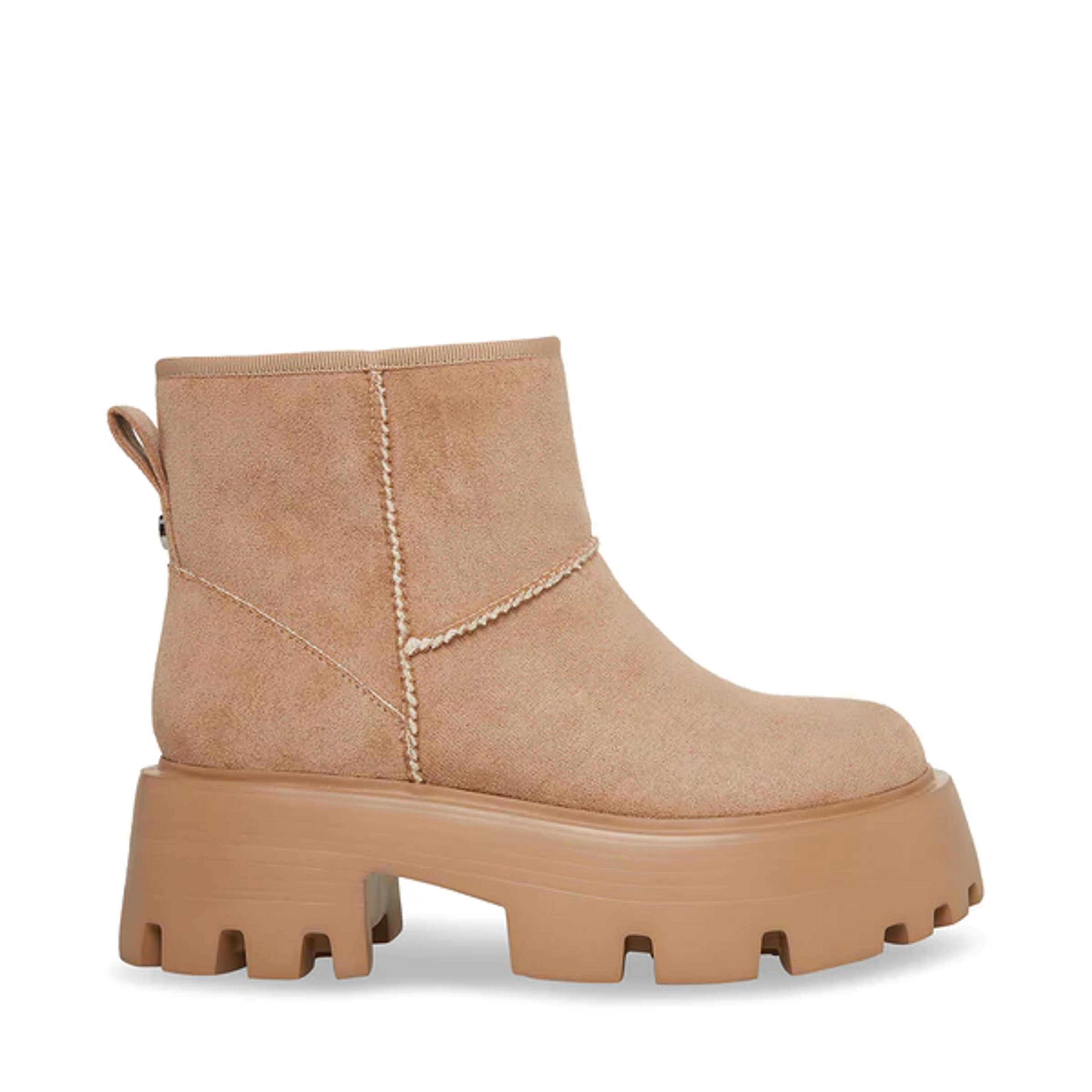 MACEN Taupe Lug Sole Bootie | Women's Booties – Steve Madden