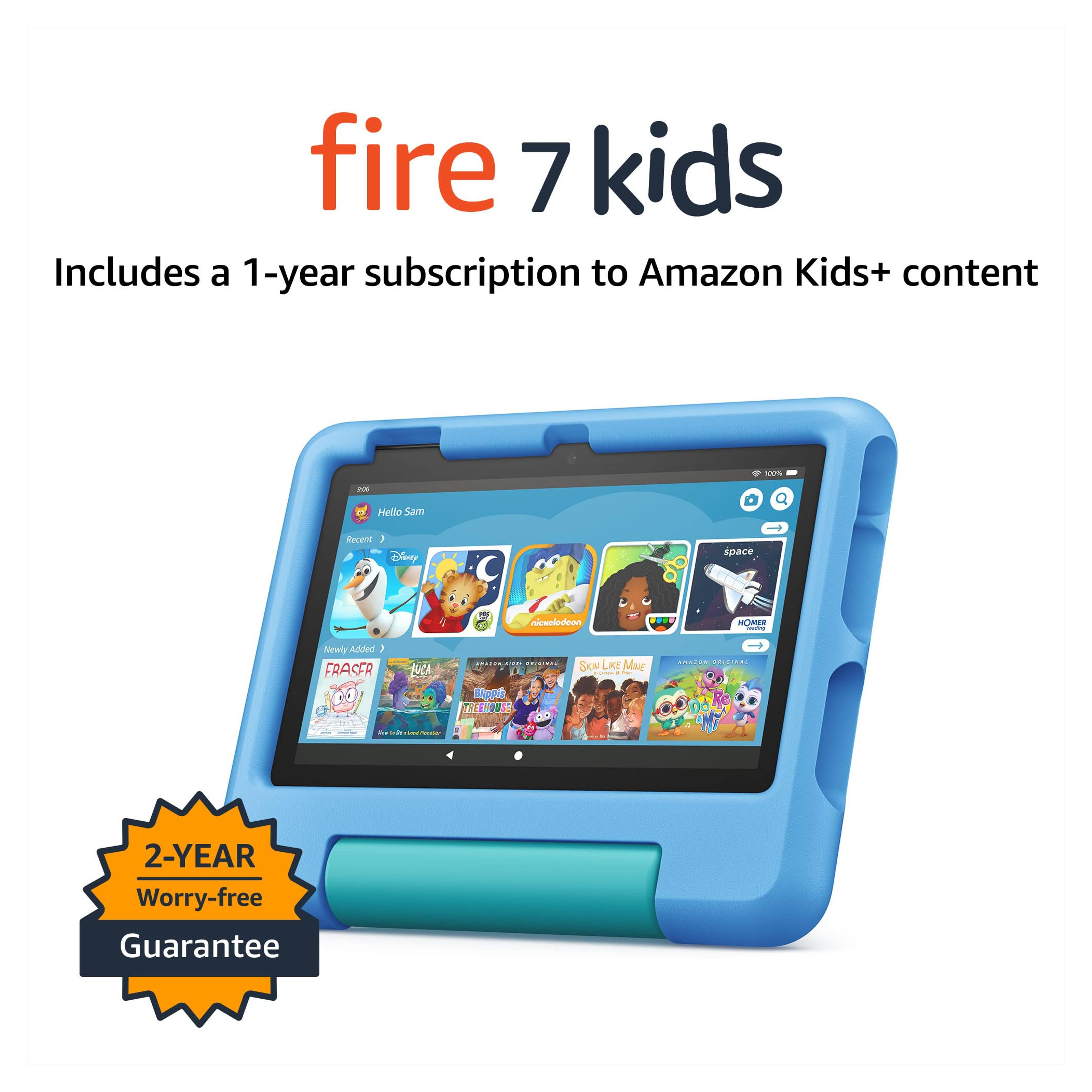 Amazon Official Site: Fire 7 Kids tablet, 7” Display, 2022 release