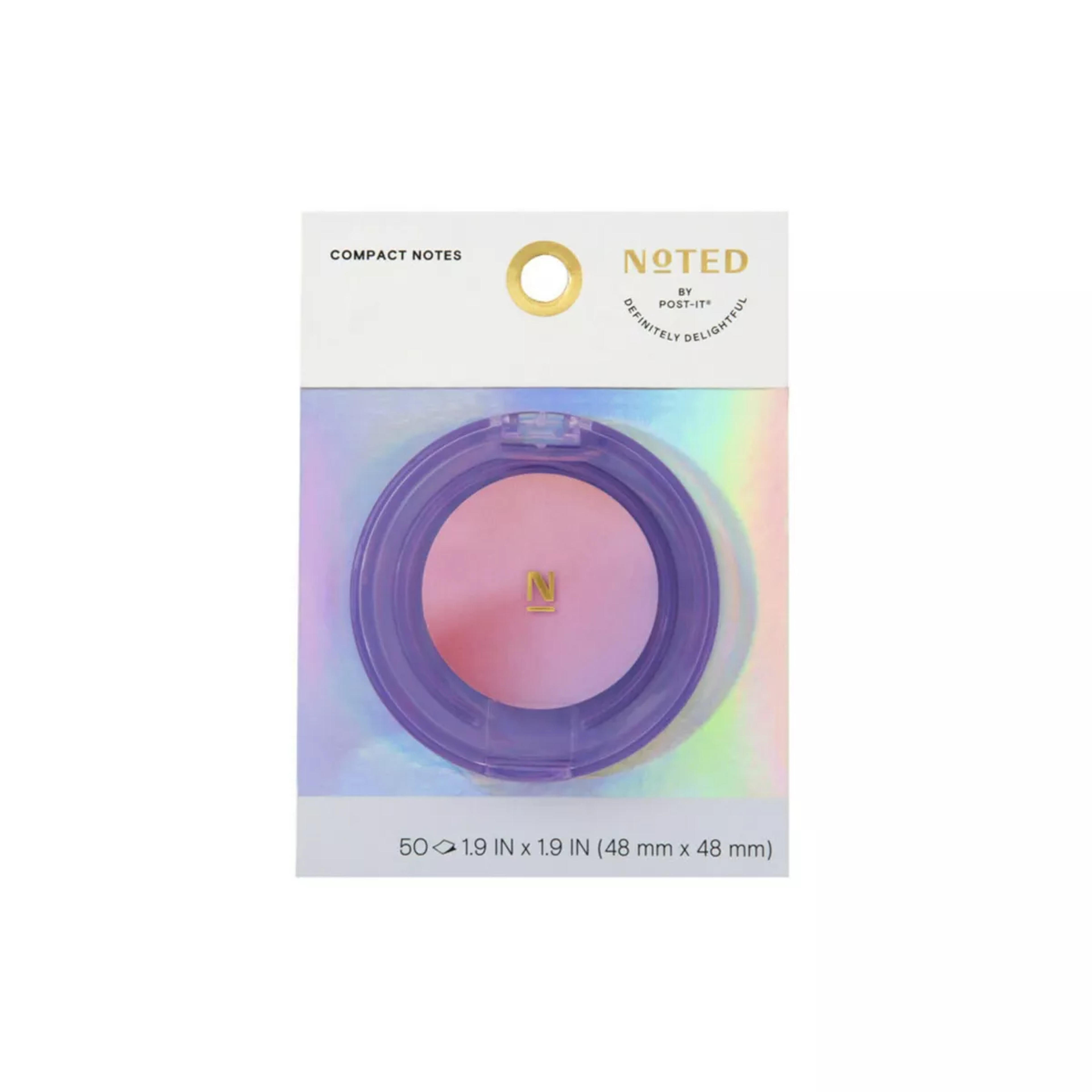 Post-it Compact Sticky Notes 2"x 2" Warm : Target