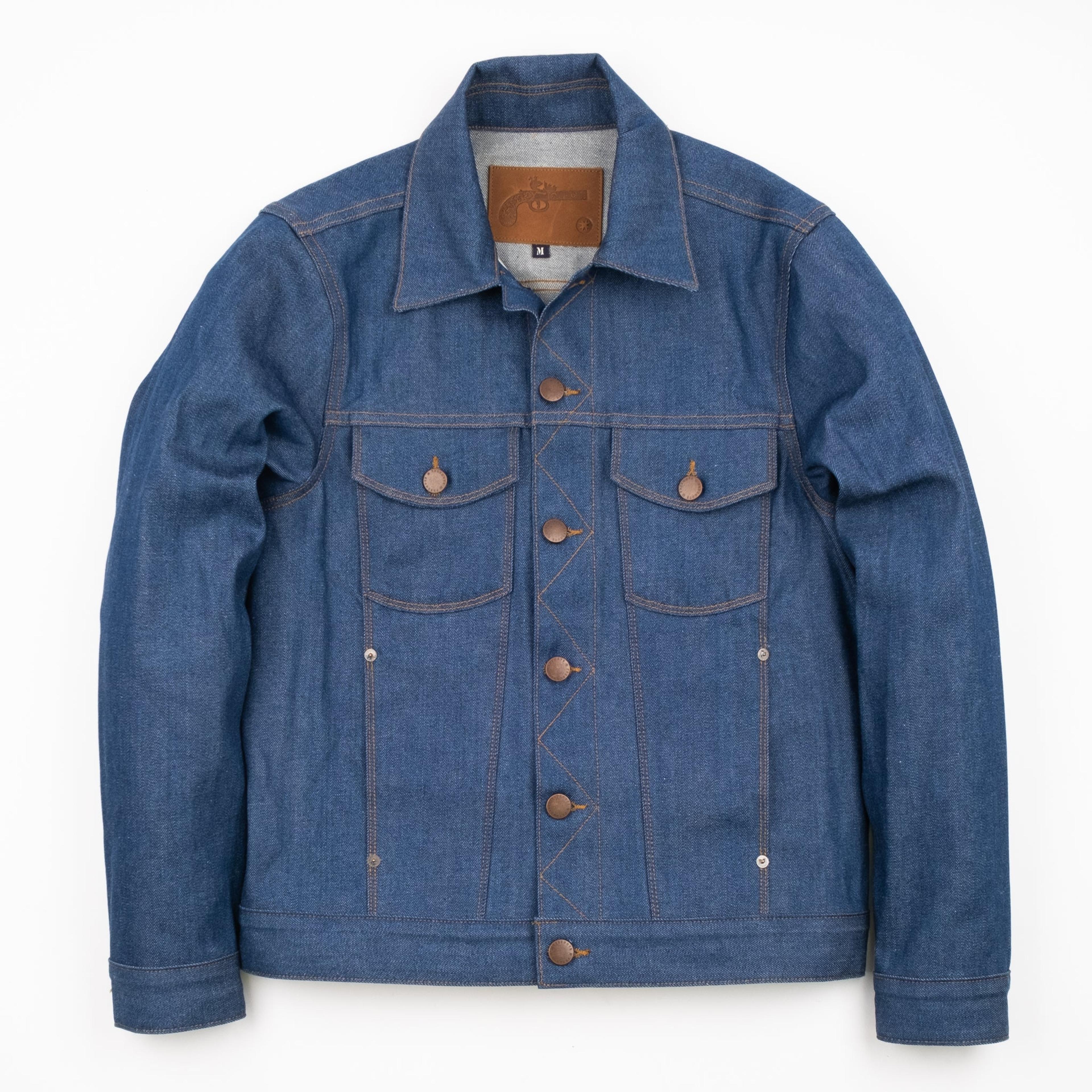 Classic Denim Jacket | 12 Ounce Vintage Blue Denim – Freenote Cloth