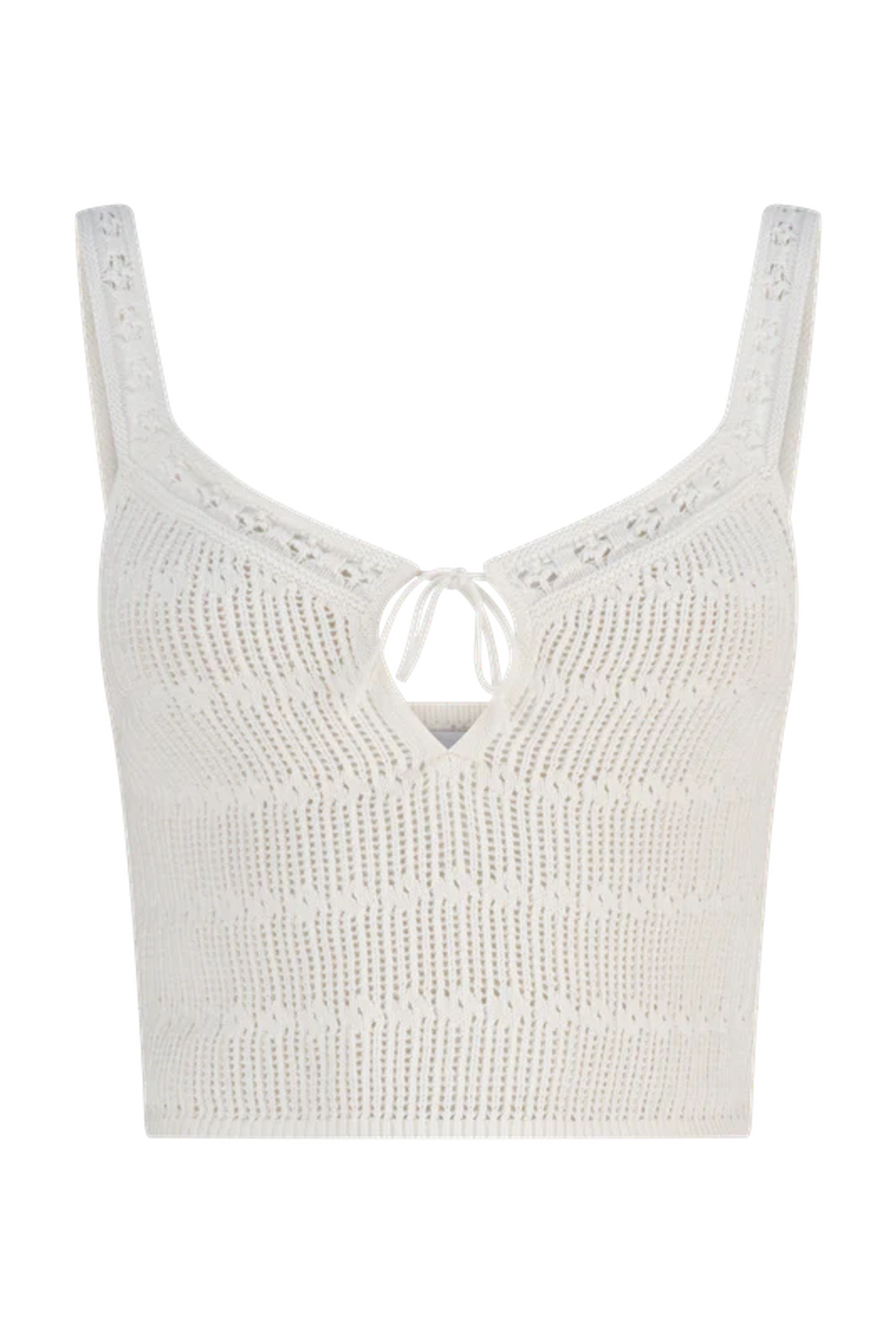 Serena Gigi Crop - Ivory