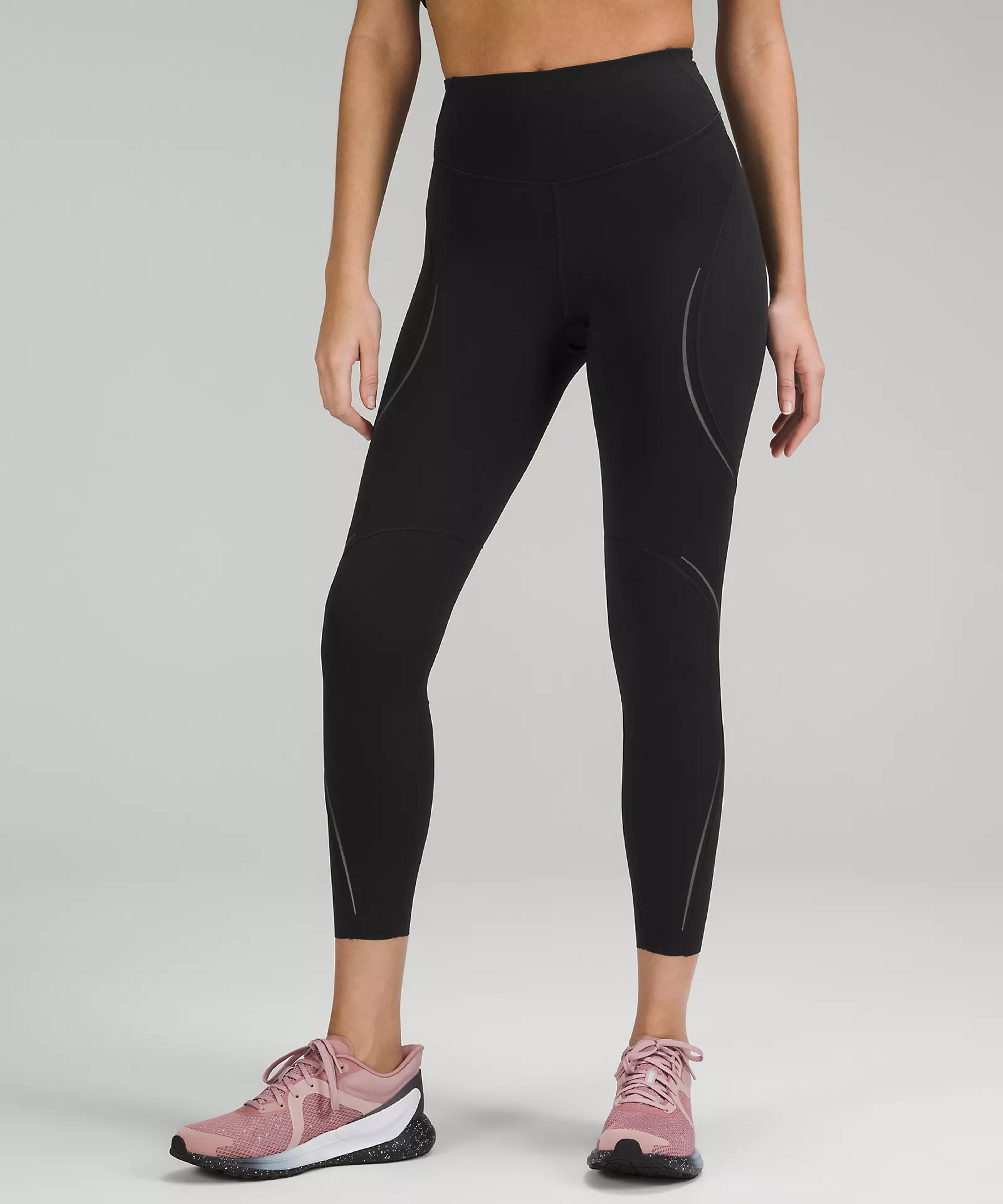 Base Pace High-Rise Reflective Tight 25" | Women's Leggings/Tights | lululemon