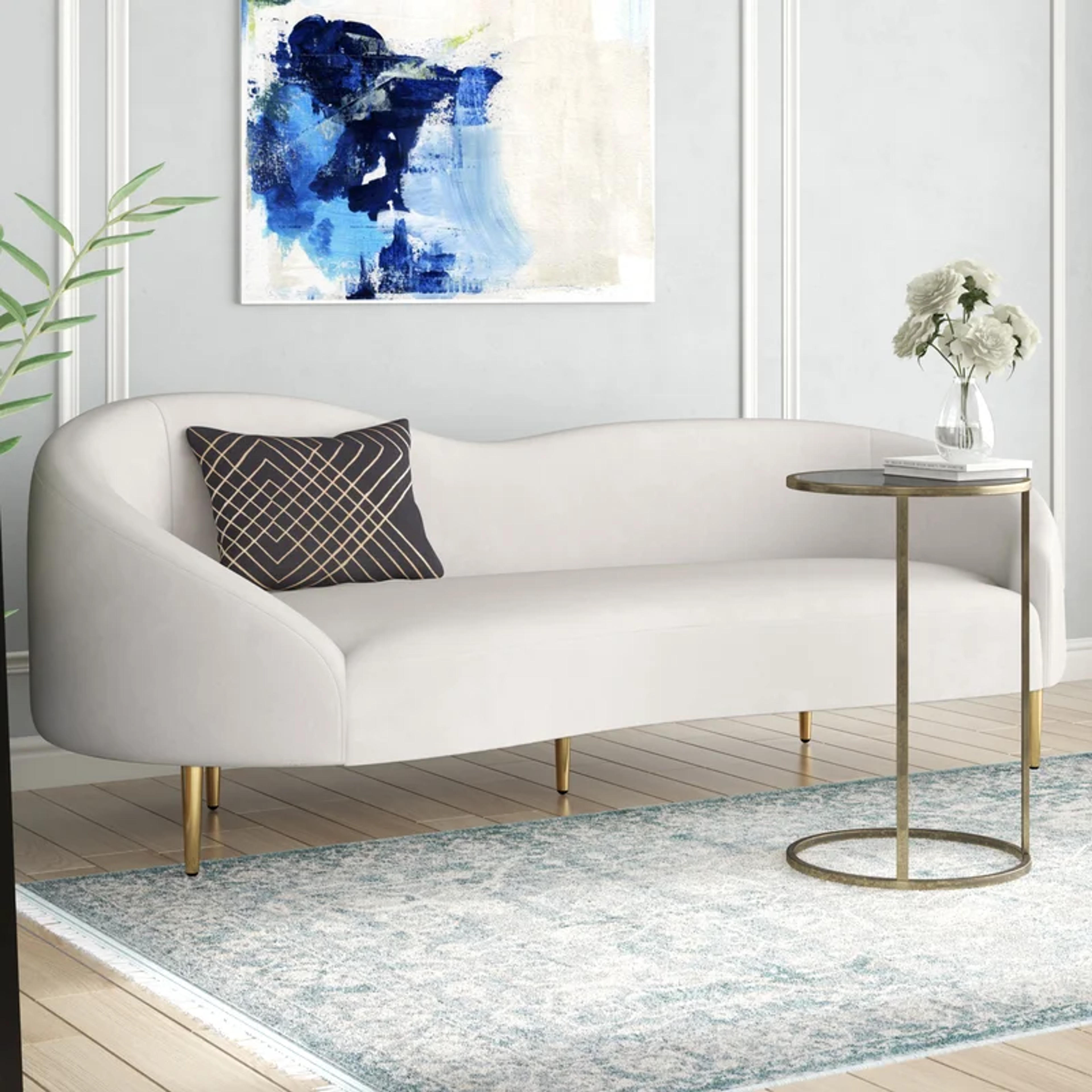 Willa Arlo Interiors Shurtz 85.5'' Upholstered Sofa & Reviews | Wayfair