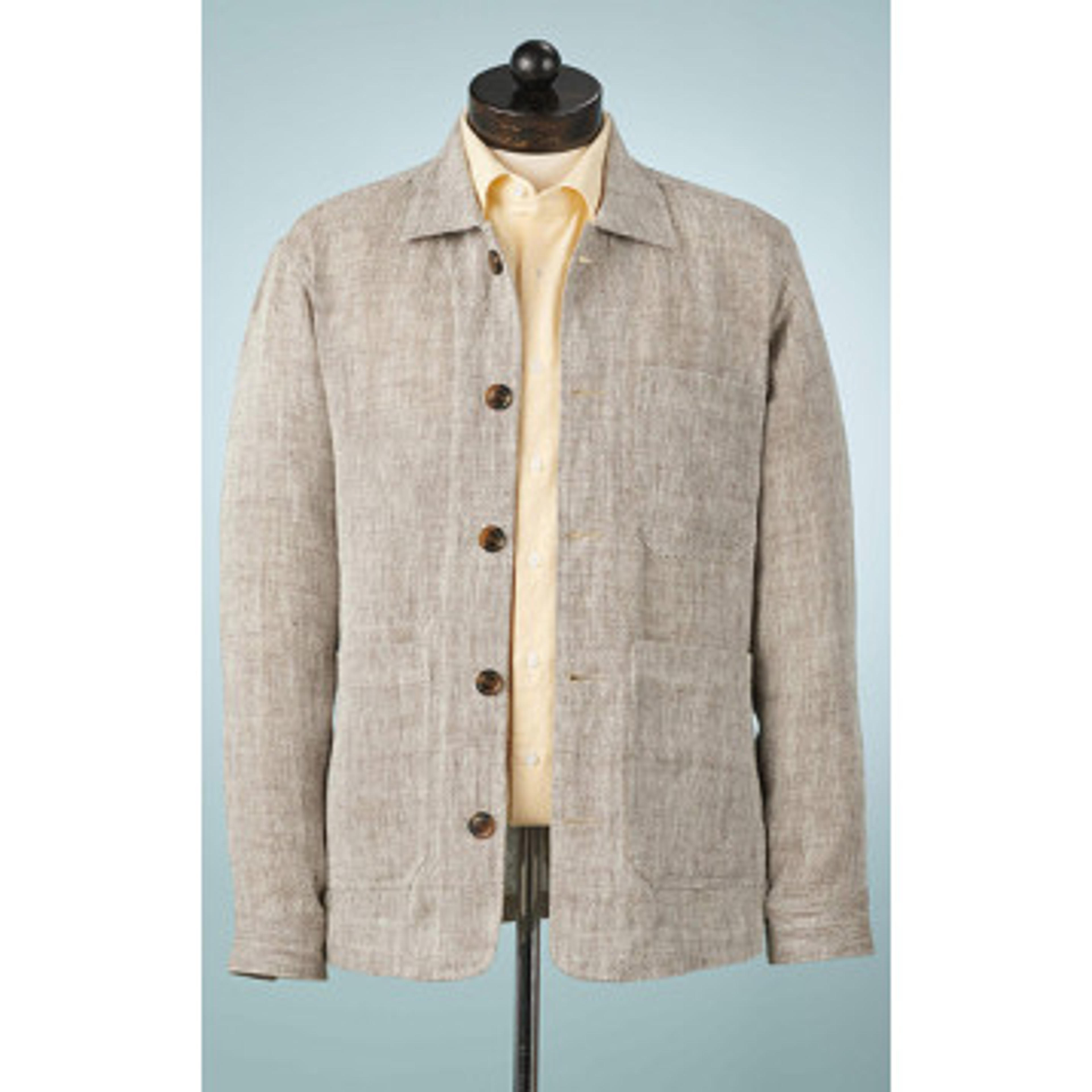 Brown Linen - Chore Coat | SPIER & MACKAY