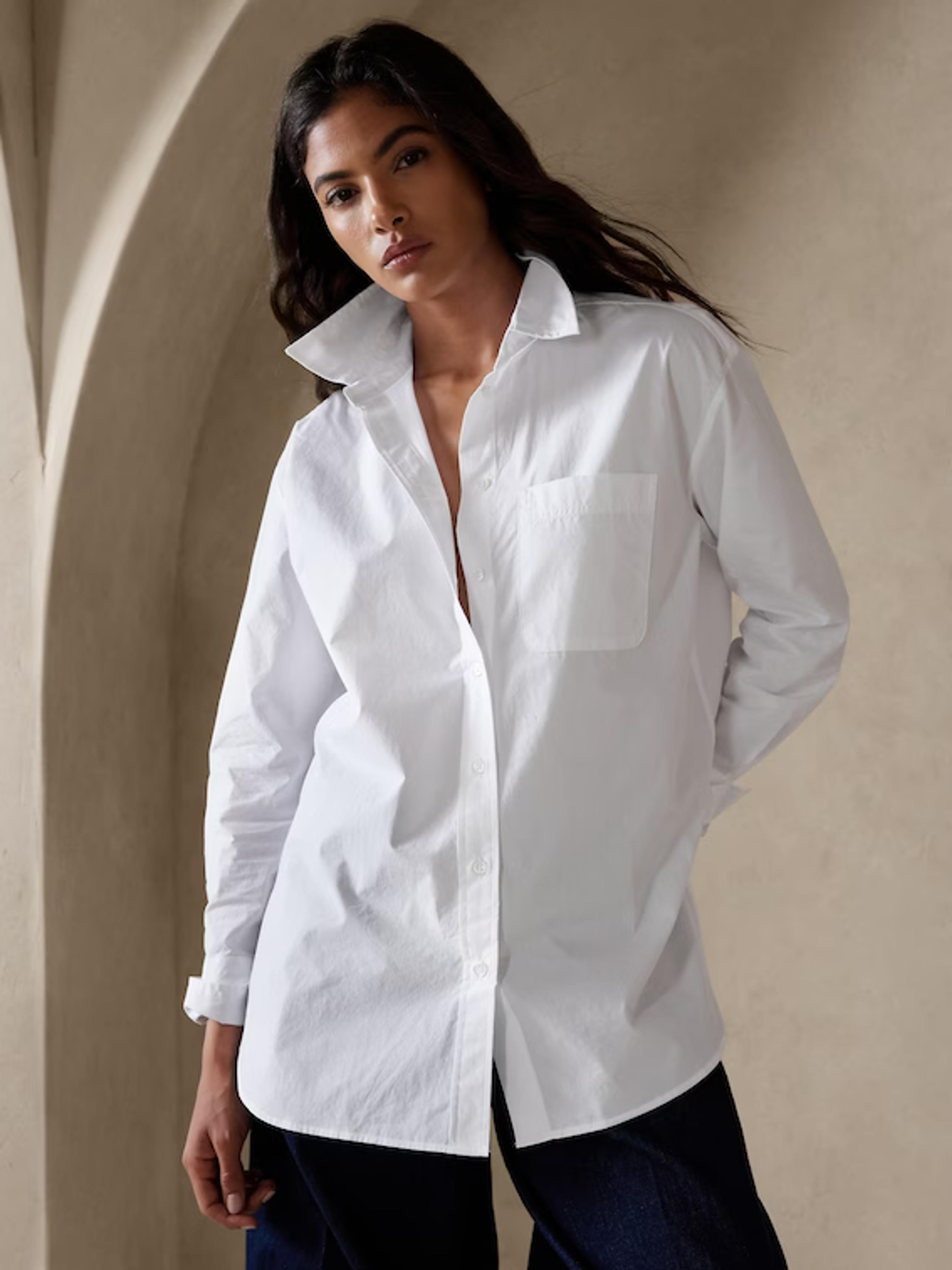 The Oversized Shirt | Banana Republic