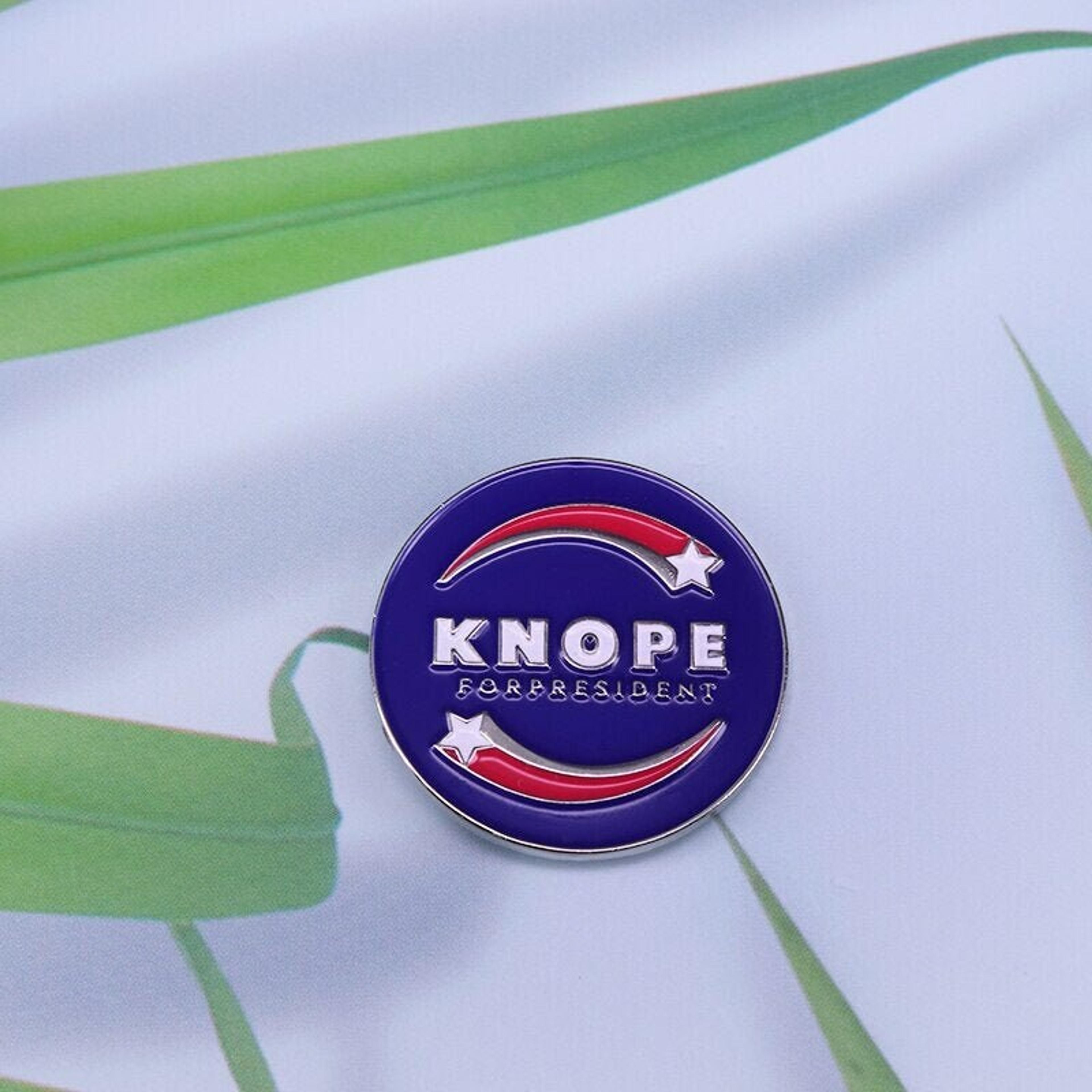 Parks and Recreation Leslie Knope for President Enamel Pin Badge Lapel Pin Brooch - Etsy UK