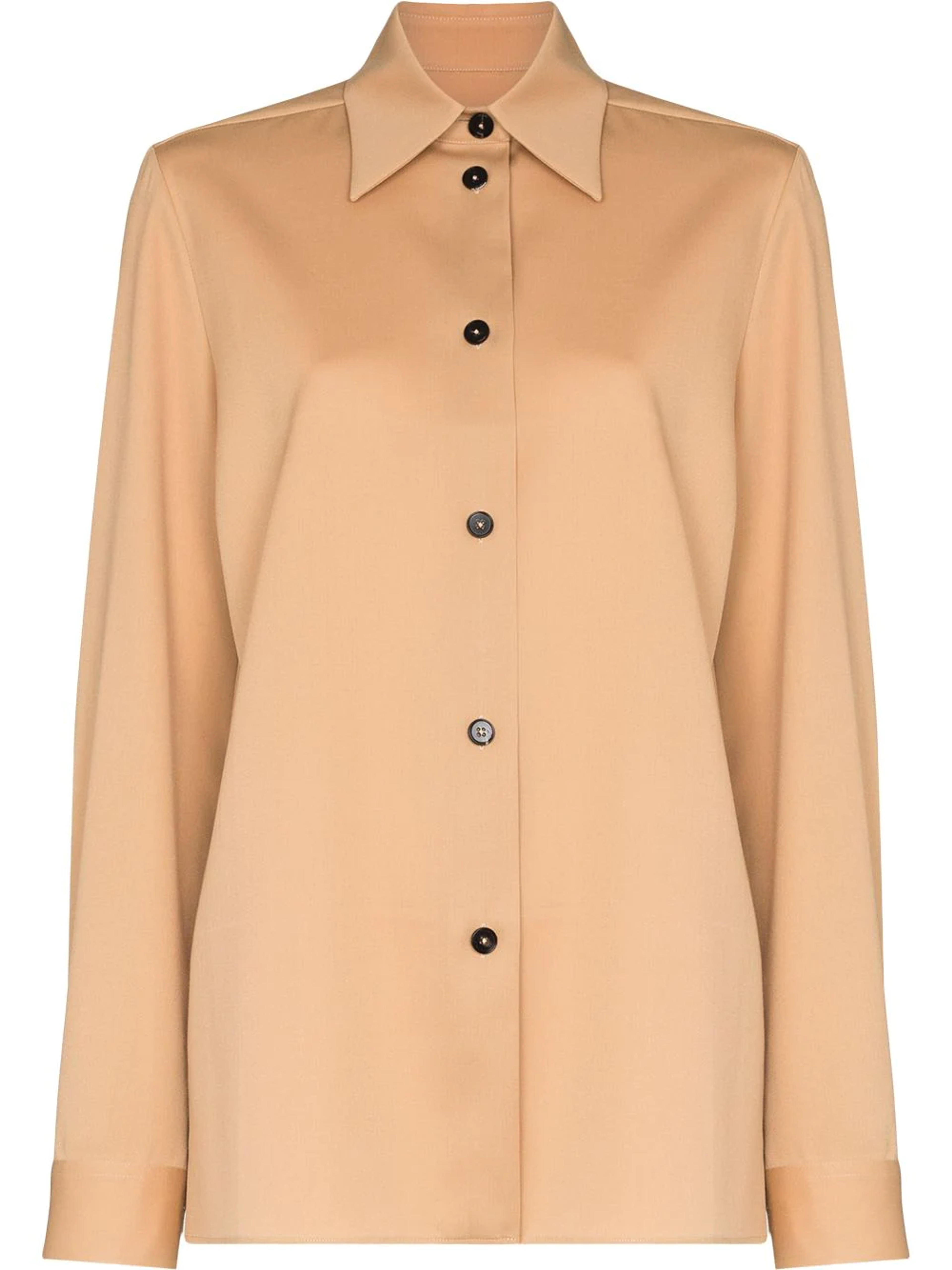Jil Sander - pointed collar buttoned blouse