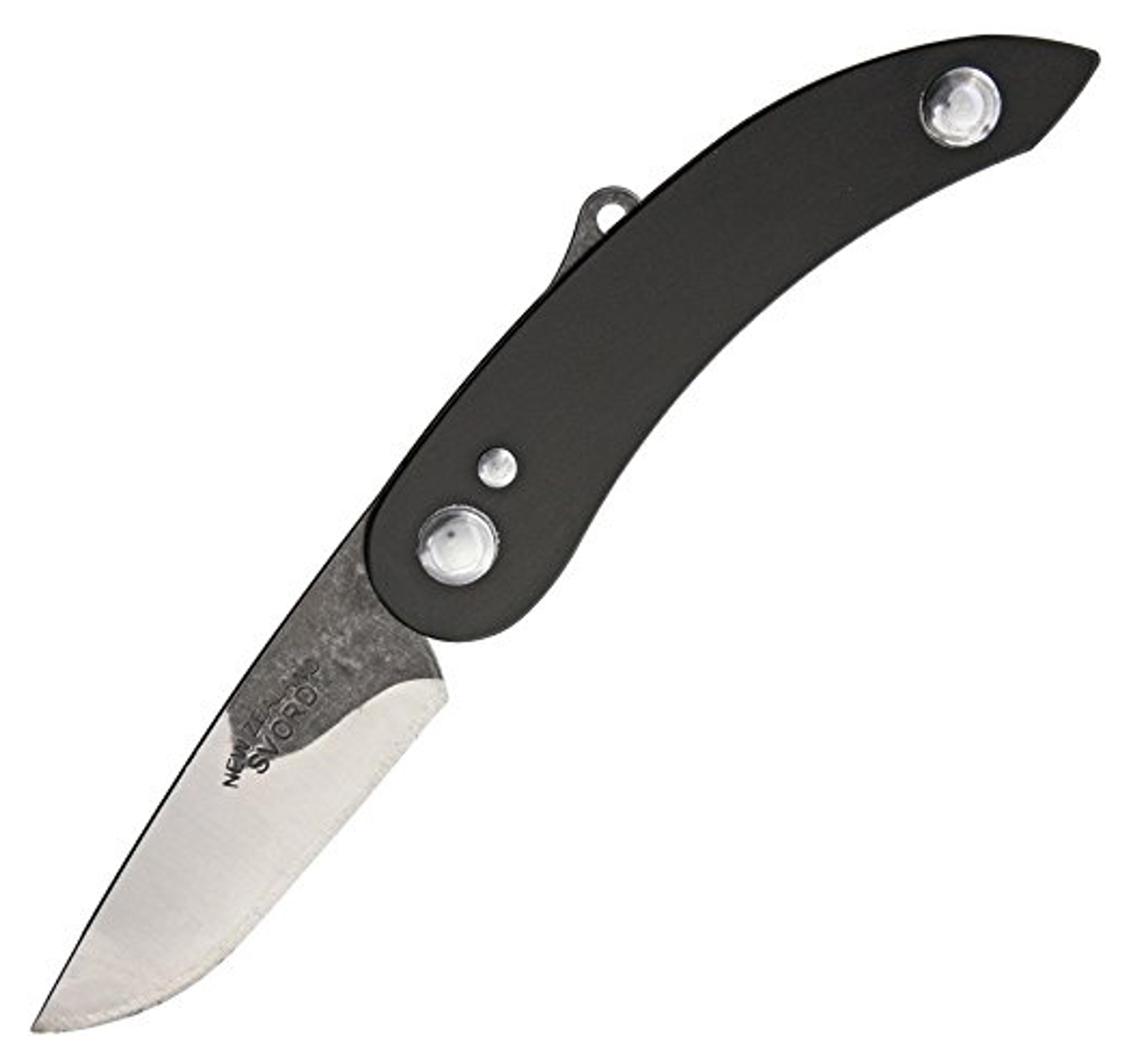 Svord Peasant Knife with Black Anodized Aluminum Handle