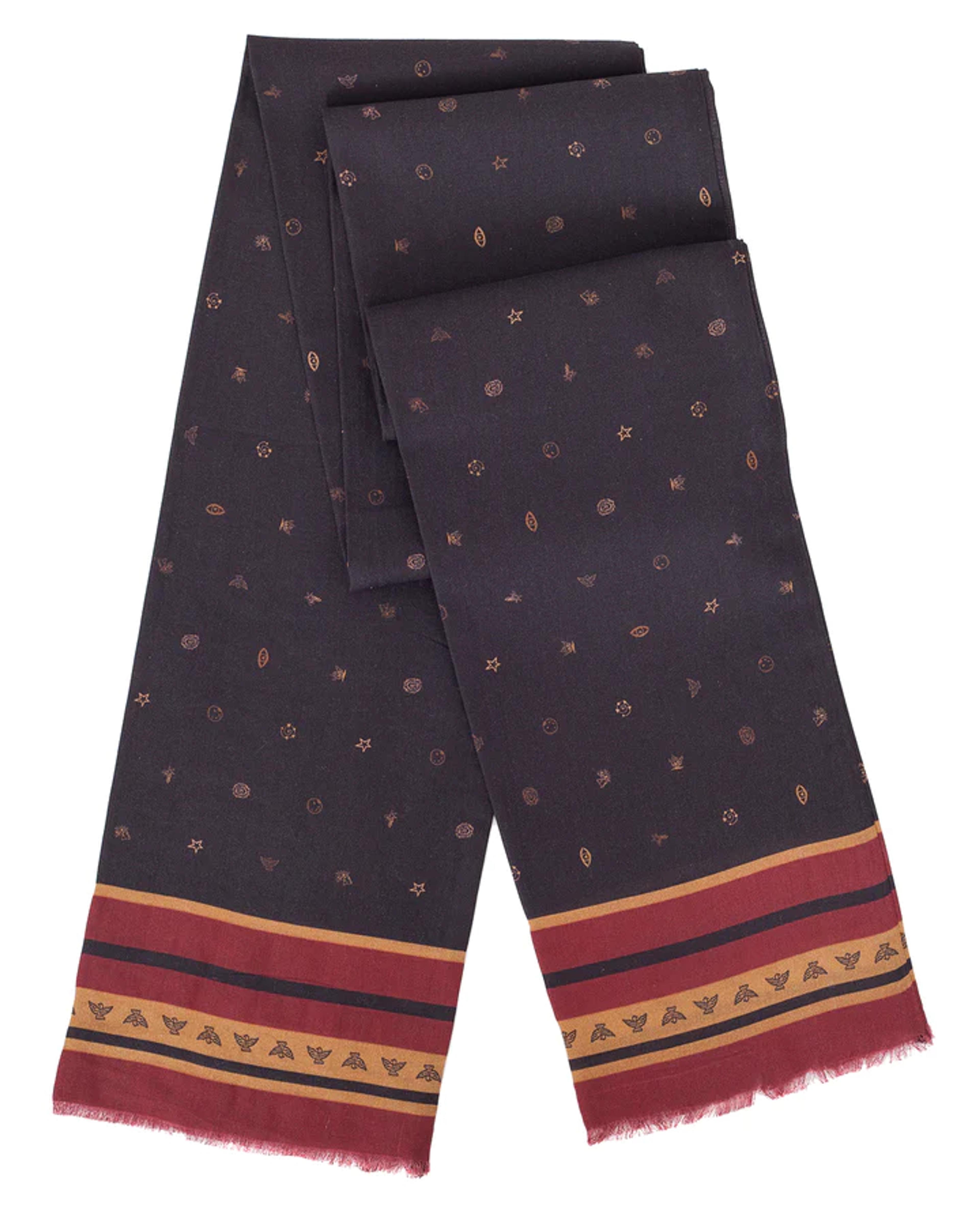 Indigofera x Israel Nash, Roman Candle Scarf, Heartland Print - Panchoandlefty.se – Pancho And Lefty - Online Store